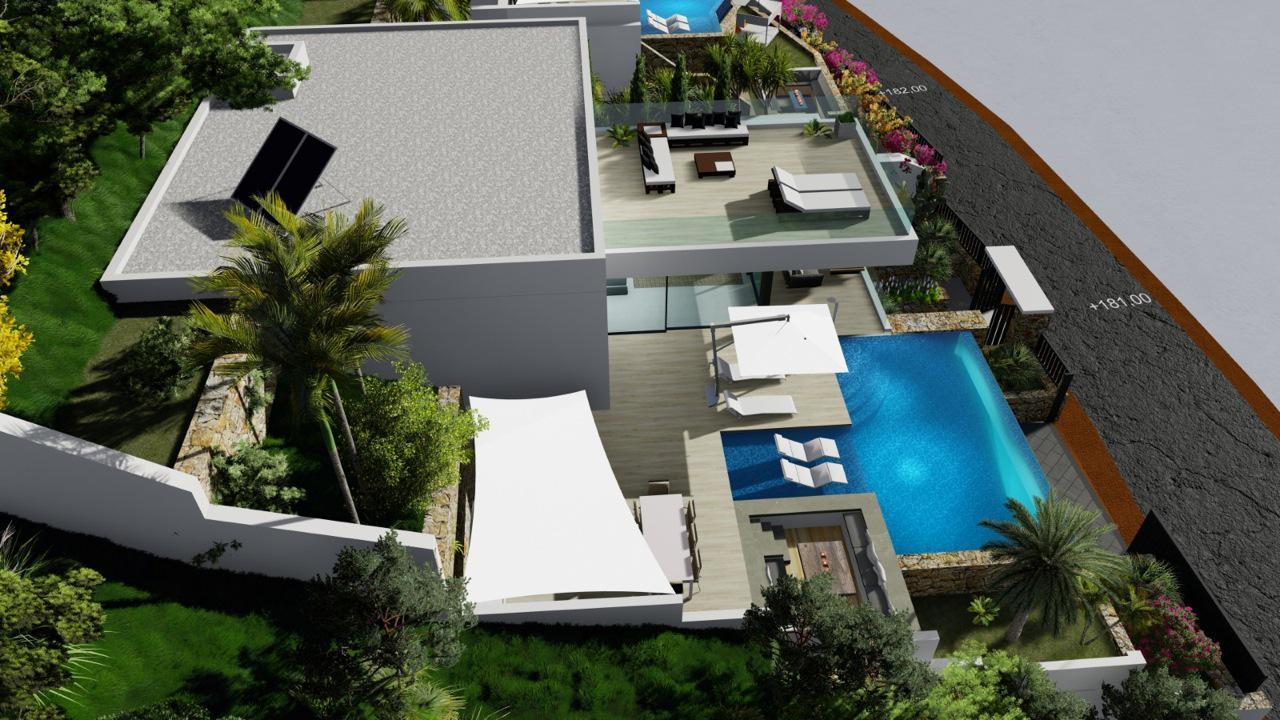 EXKLUSIVE VILLA MIT SPEKTAKULÄRER AUSSICHT — 11