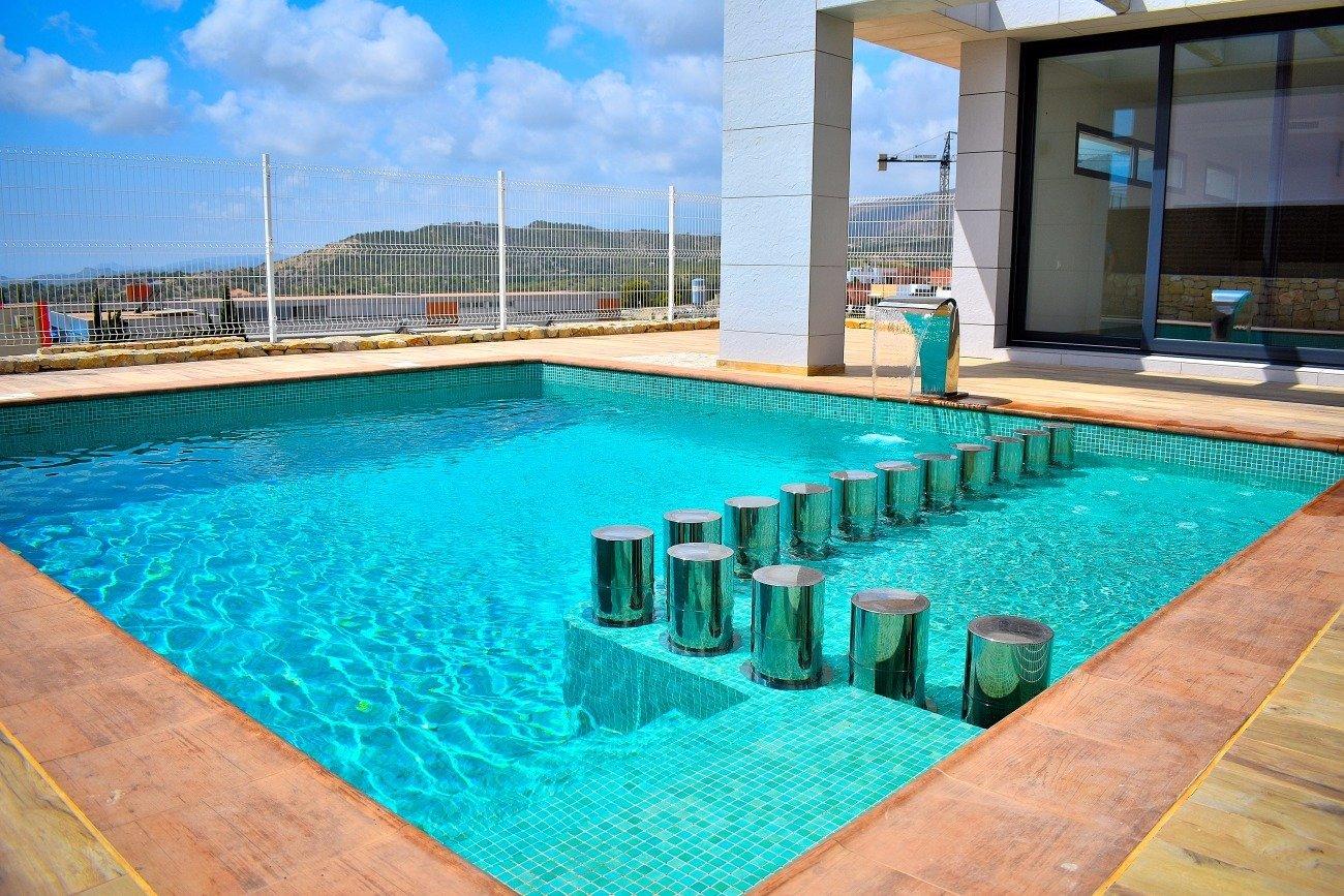 MODERNE VILLAS IN BALCÓN DE FINESTRAT OP SLECHTS EEN STAP VAN BENIDORM !!! — 5