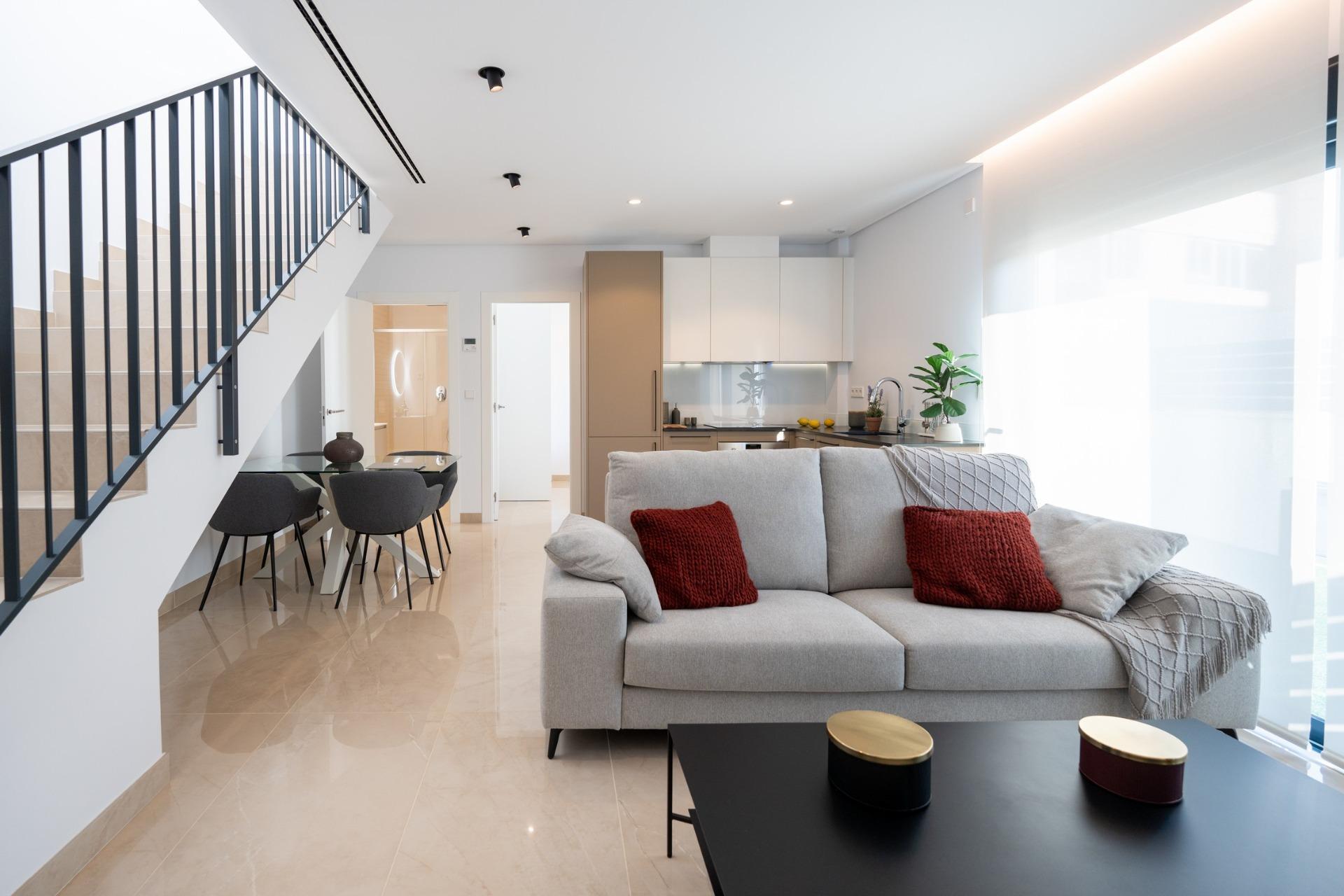 Neubau-Reihenhäuser und Vierfamilienhäuser in Gran Alacant in Strandnähe — 8