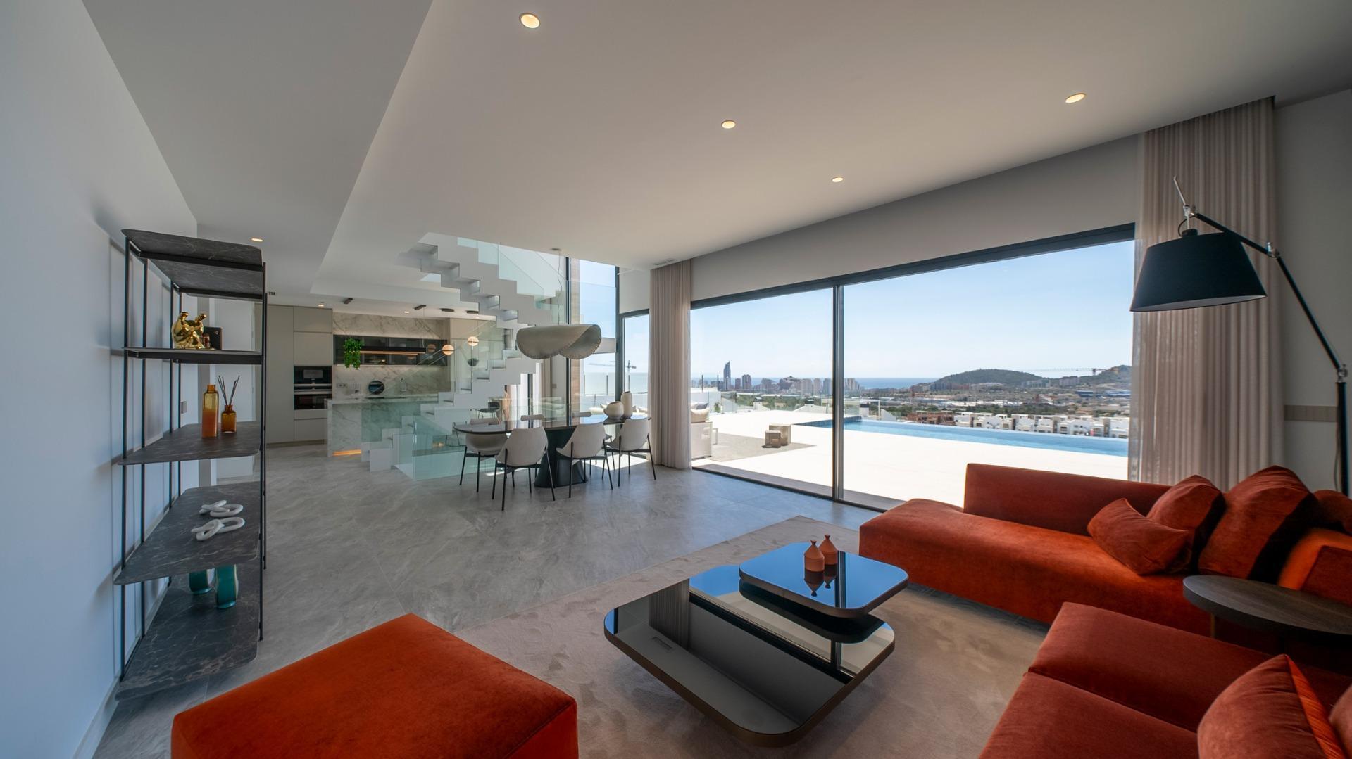 VILLAS DE LUXE NEUVE A FINESTRAT AVEC VUE MER — 7