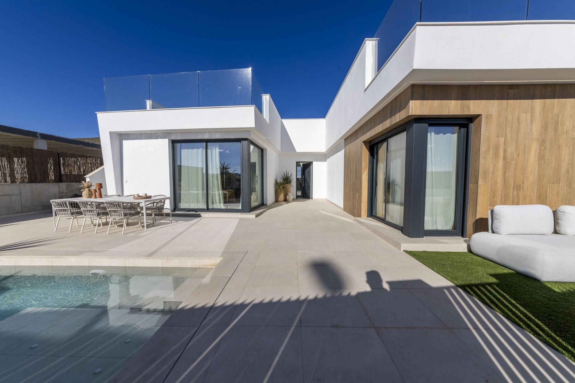 VILLAS NEUVES DE PLAIN-PIED À GOLF ALTAONA SORT, MURCIE