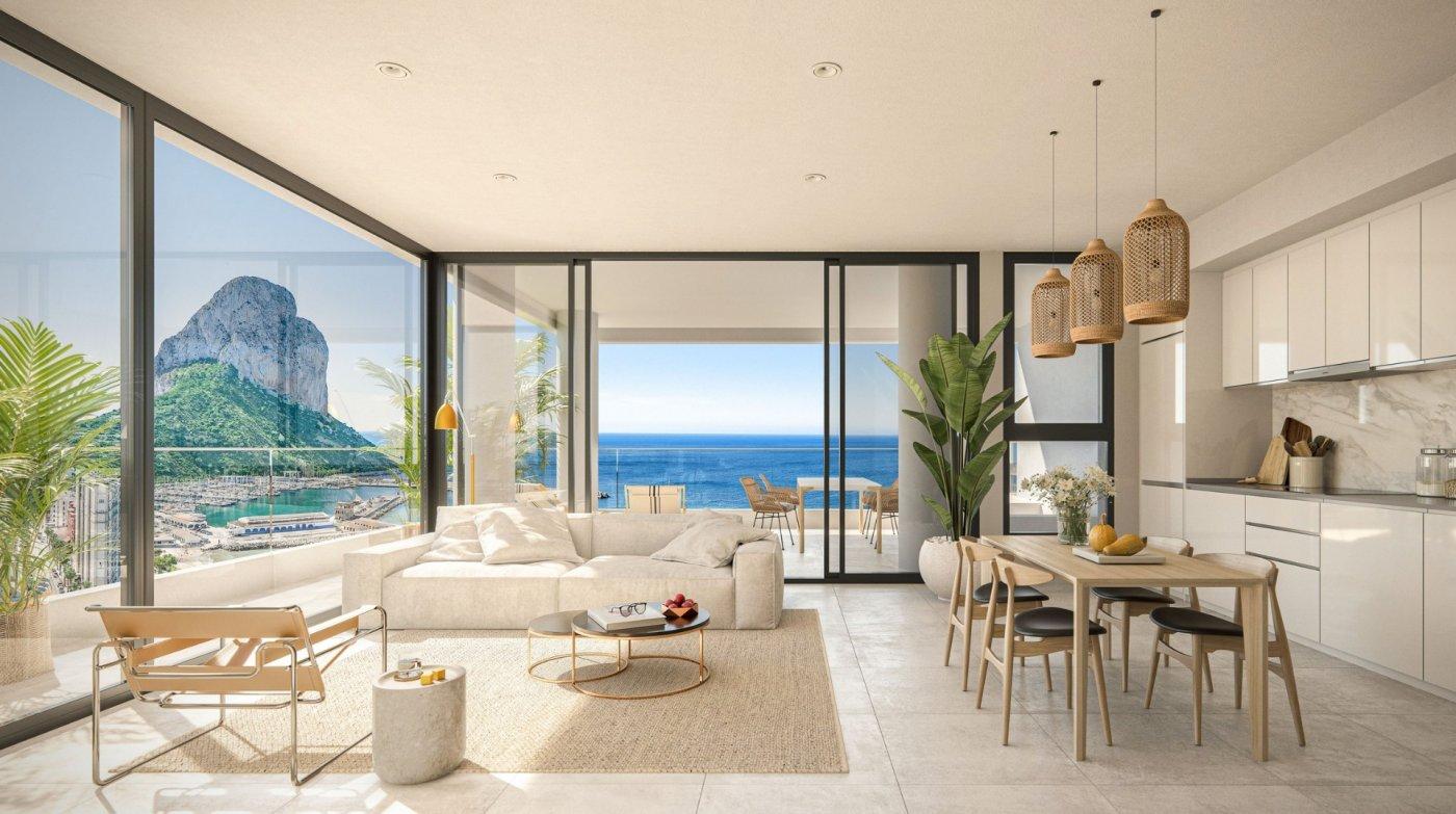 NIEUWBOUW APPARTEMENTEN MET UITZICHT OP ZEE IN CALPE — 2