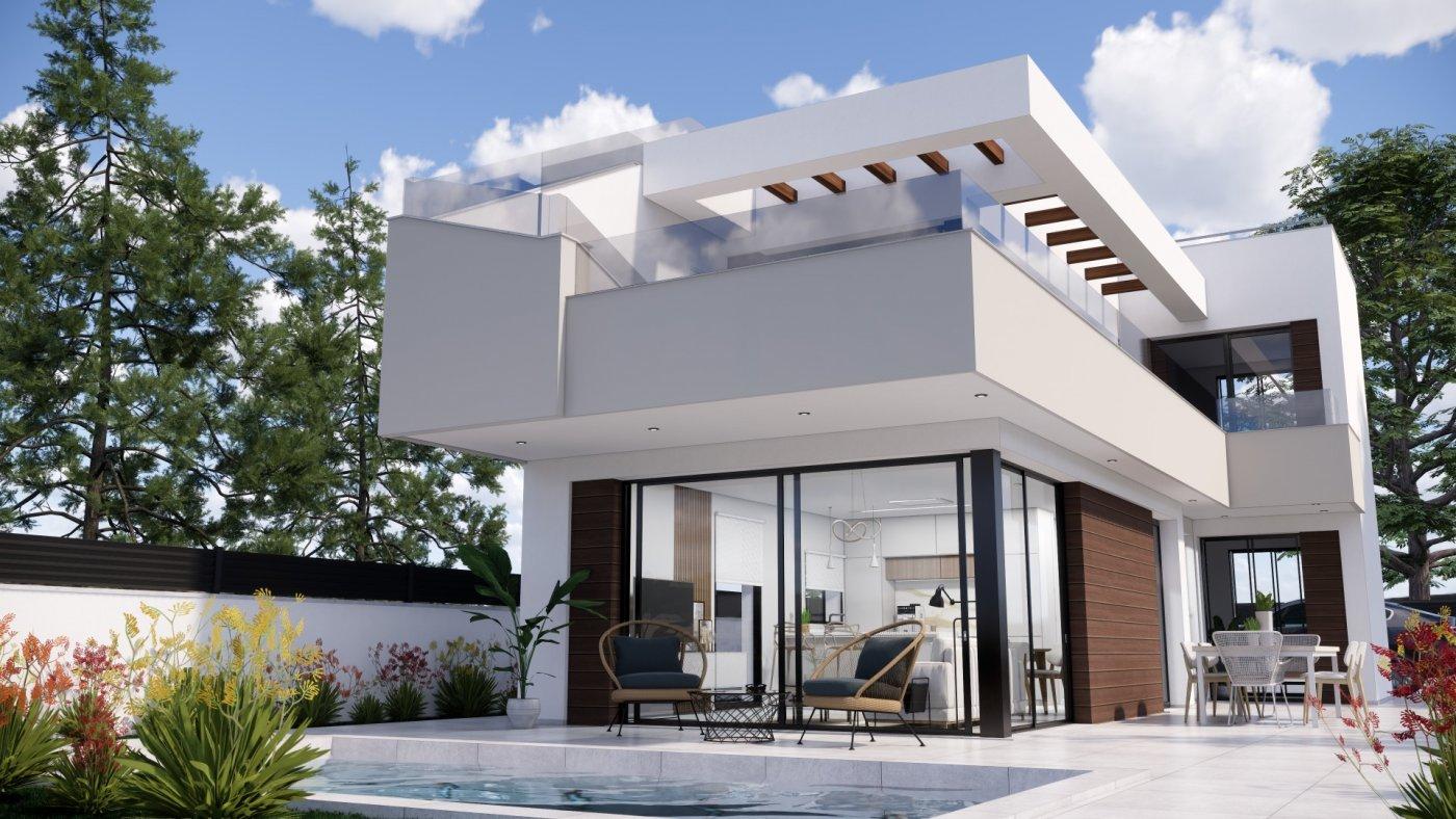 VILLAS DE OBRA NUEVA EN PILAR DE LA HORADADA EN EL CAMPO DE GOLF — 6