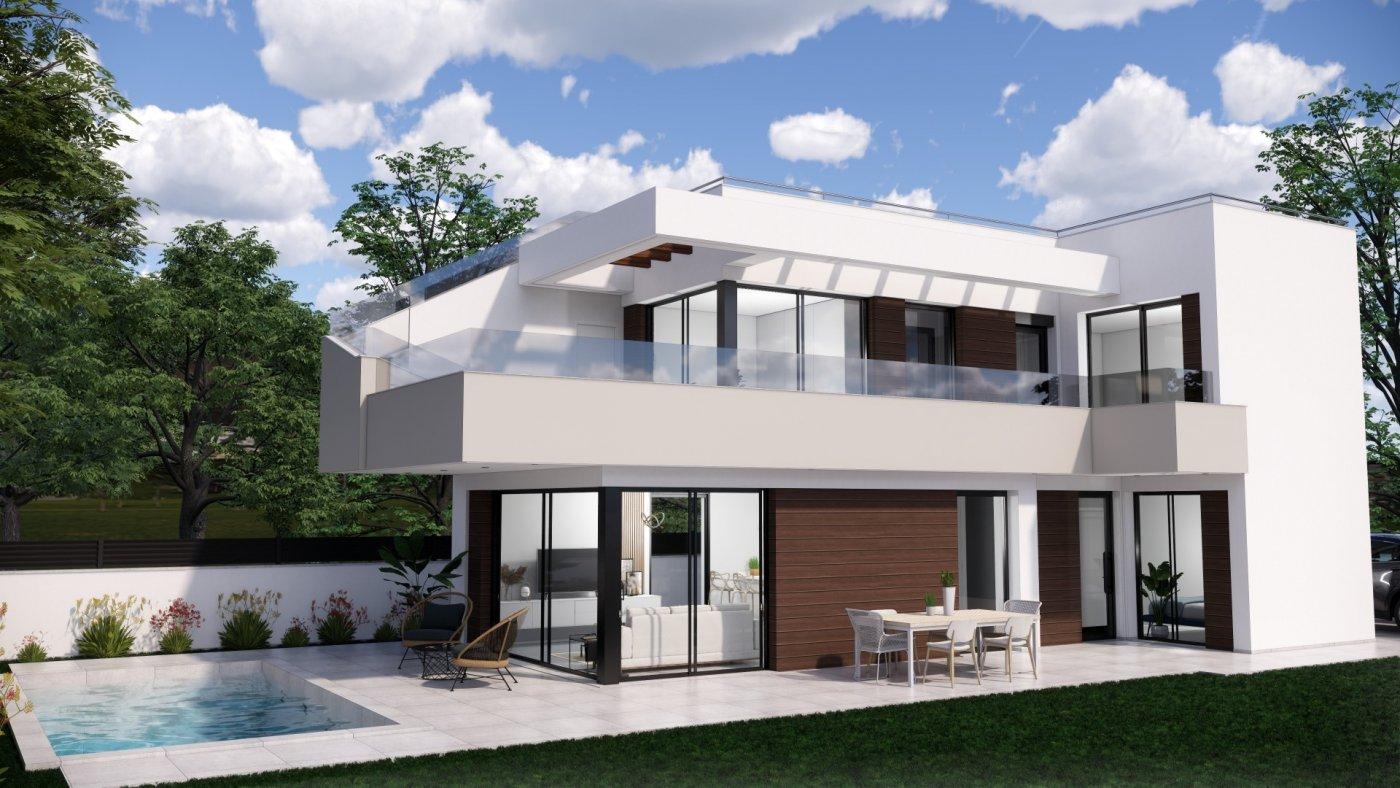 VILLAS DE OBRA NUEVA EN PILAR DE LA HORADADA EN EL CAMPO DE GOLF — 8