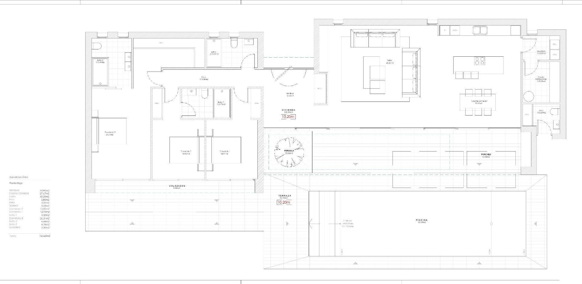 Nieuwbouwwoning te koop in Calpe – Modern ontwerp op slechts 900 meter van het strand — 10