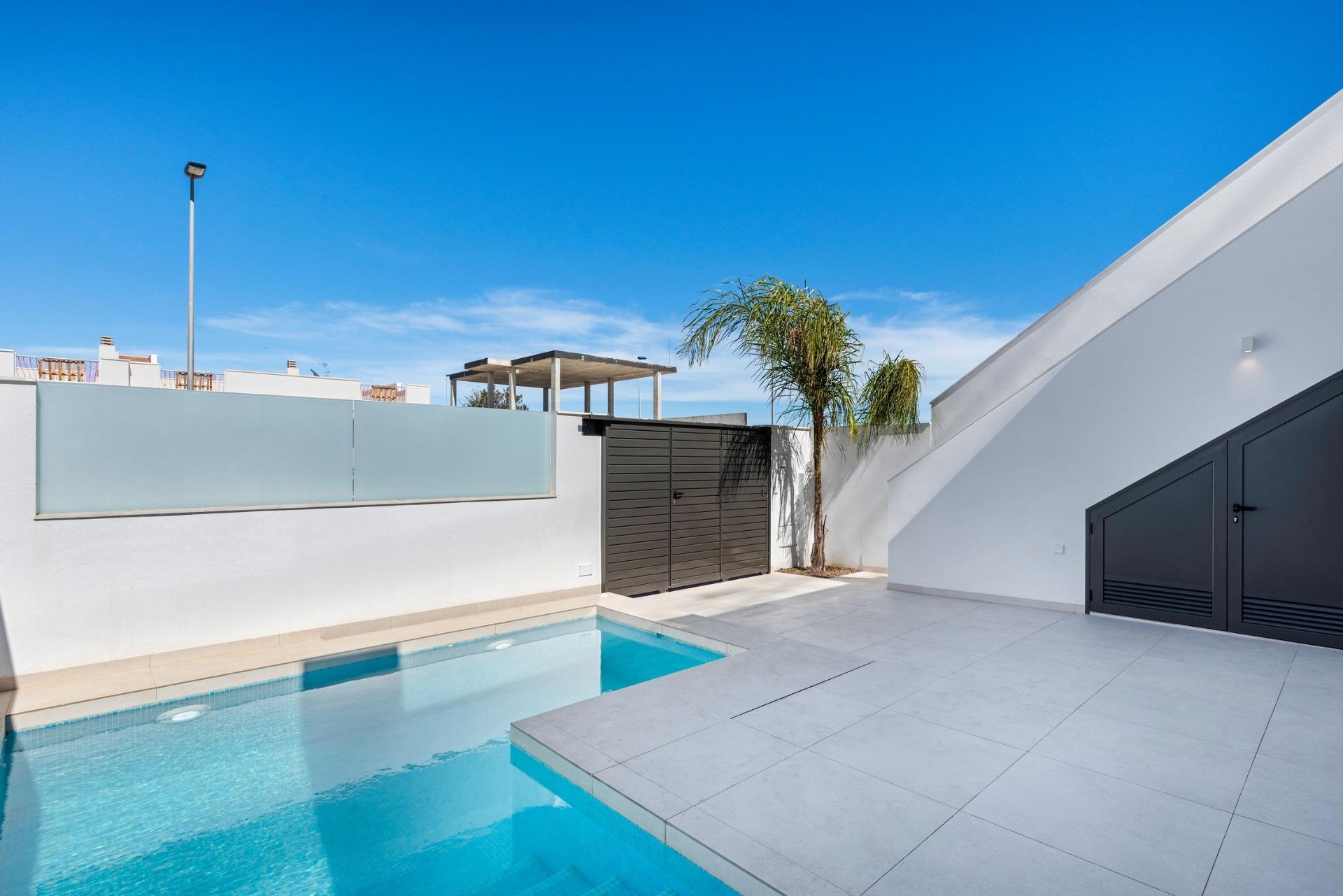 NIEUWBOUW HALFVRIJSTAANDE VILLA'S IN SAN JAVIER — 2