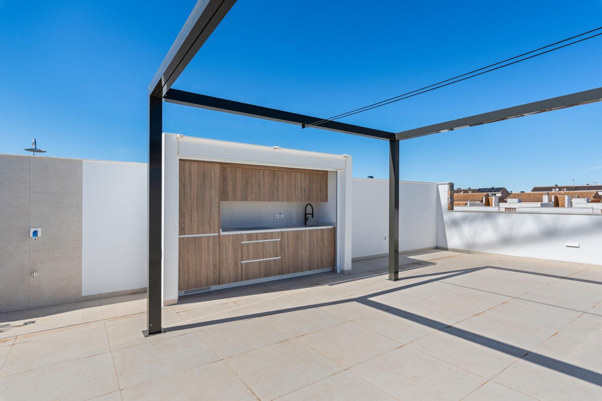 NIEUWBOUW HALFVRIJSTAANDE VILLA'S IN SAN JAVIER — 7