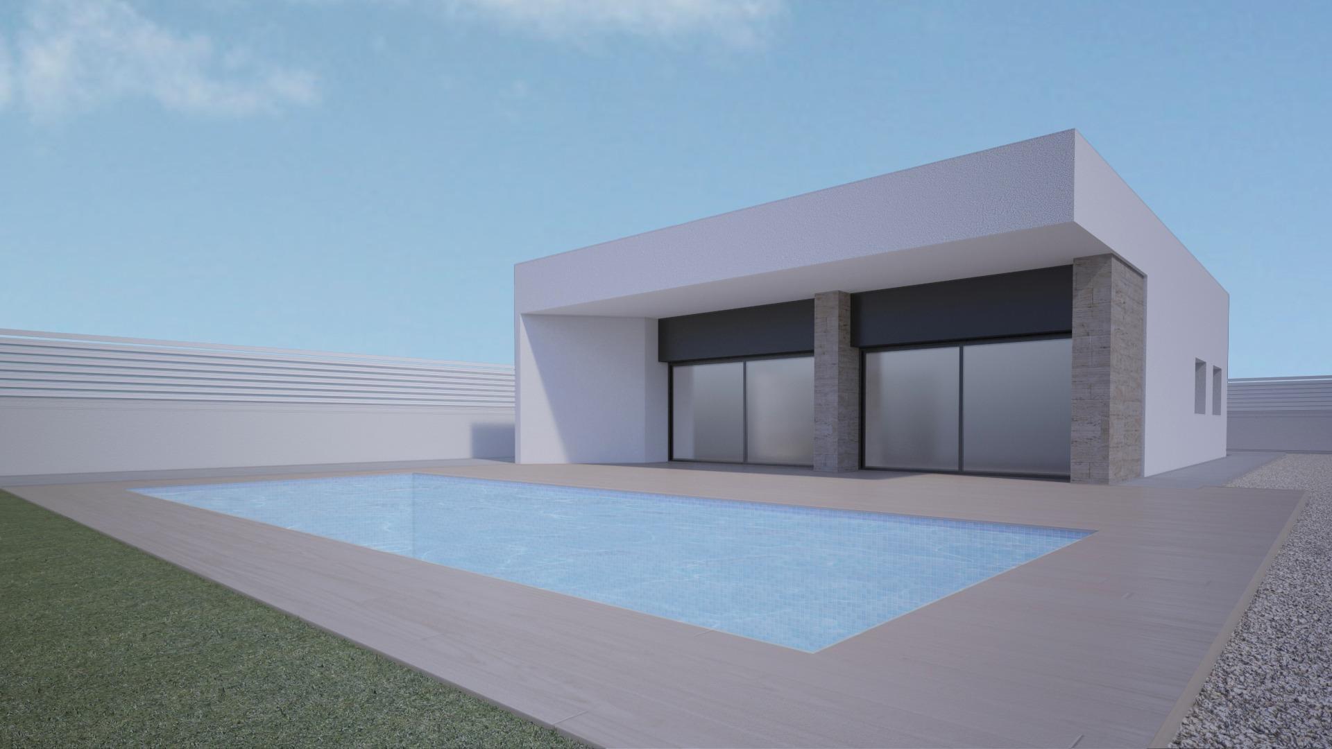 NEW BUILD MODERN VILLA IN ASPE