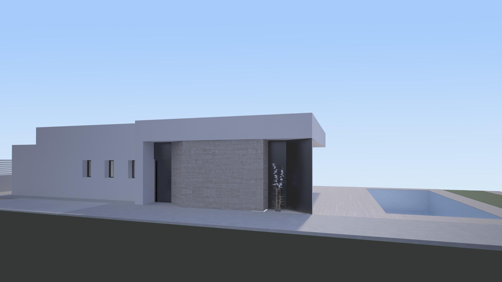 VILLA MODERNA DE OBRA NUEVA EN ASPE — 4