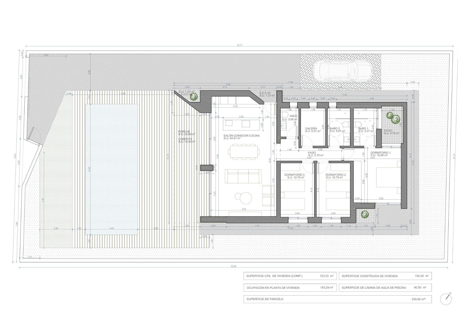 VILLA MODERNA DE OBRA NUEVA EN ASPE — 7