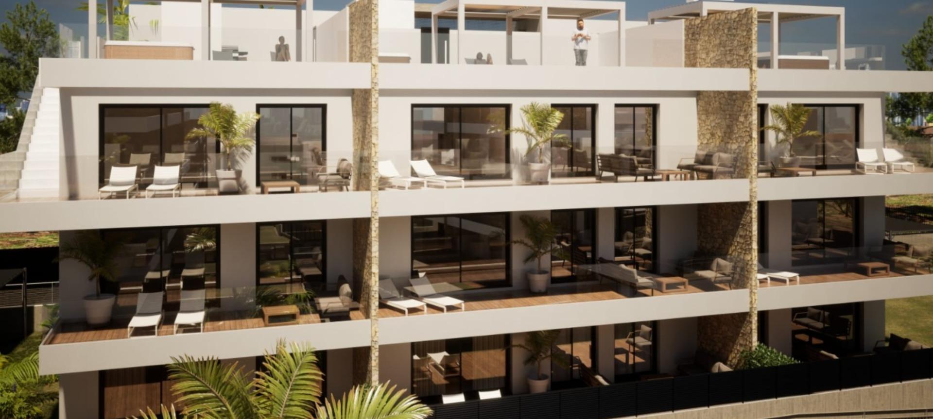 COMPLEJO RESIDENCIAL DE OBRA NUEVA CON VISTAS AL MAR EN FINESTRAT — 10