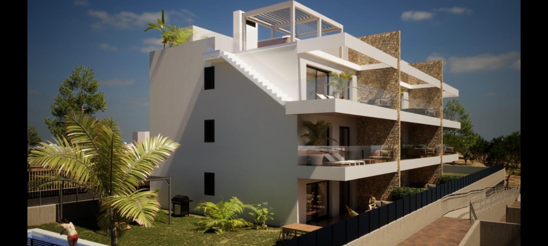 COMPLEJO RESIDENCIAL DE OBRA NUEVA CON VISTAS AL MAR EN FINESTRAT — 11