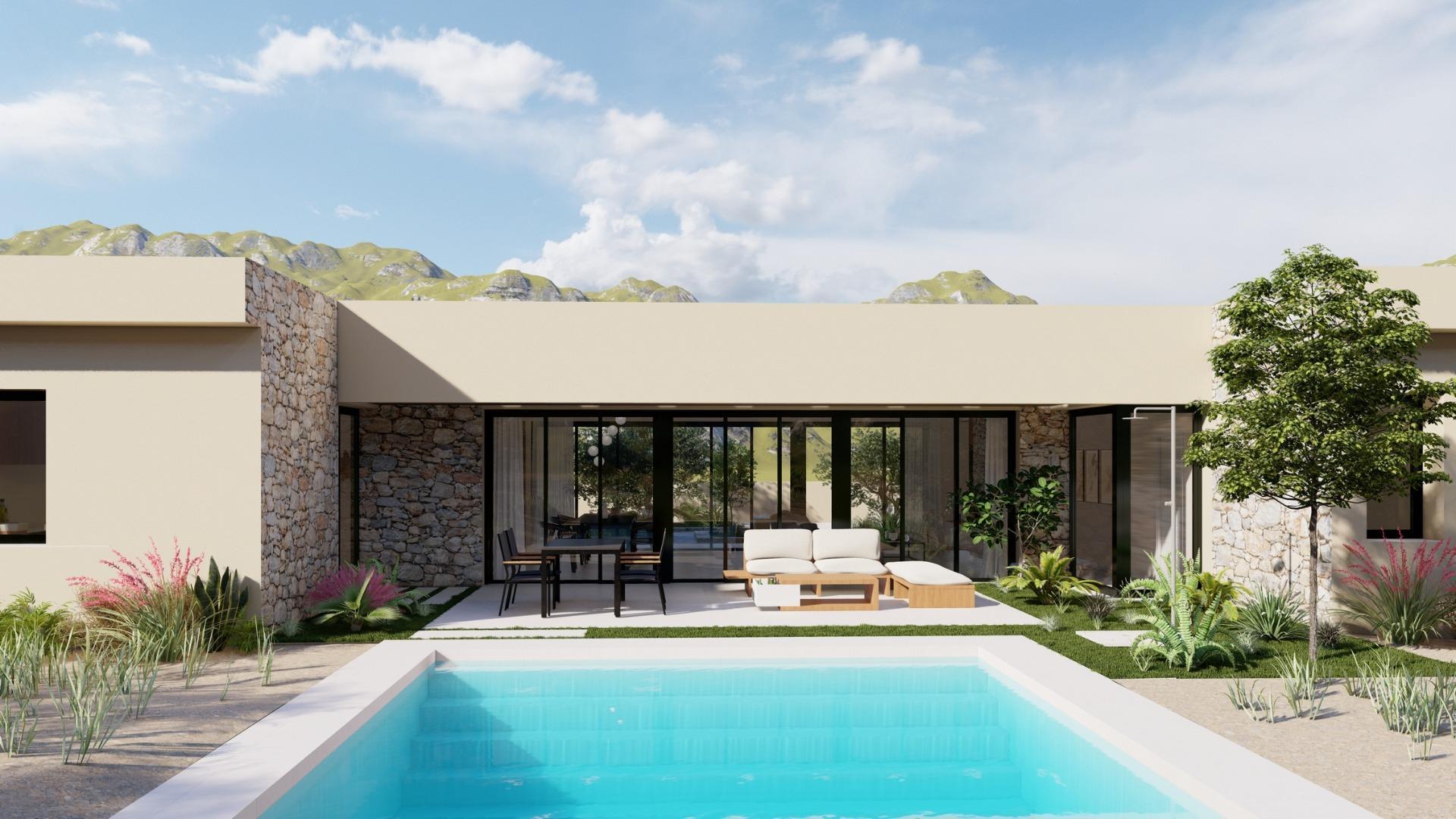 VILLA DE OBRA NUEVA EN YECLA, MURCIA — 2