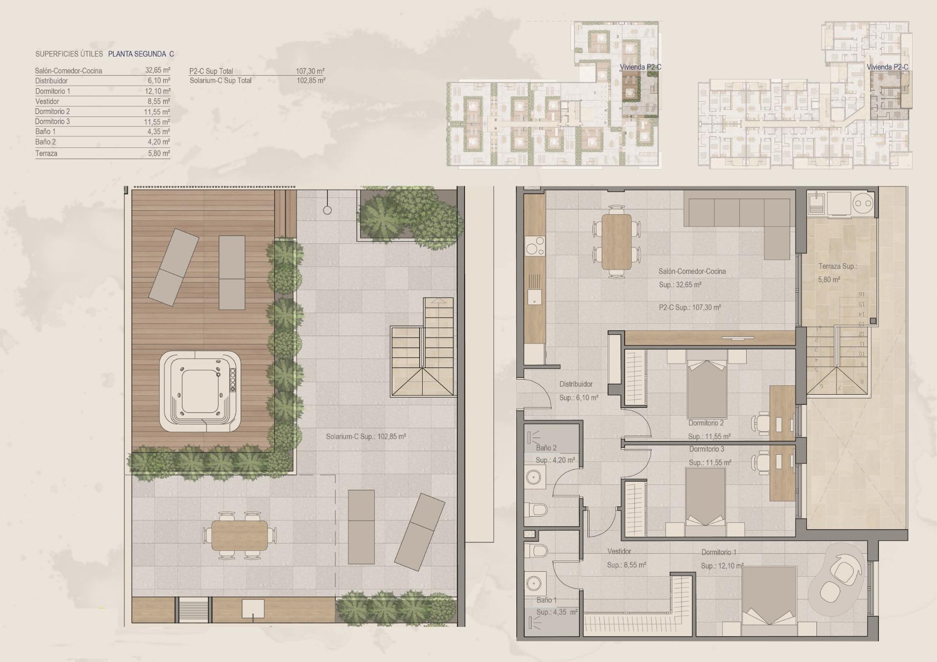NEW BUILD PENTHOUSES IN TORRE-PACHECO — 11