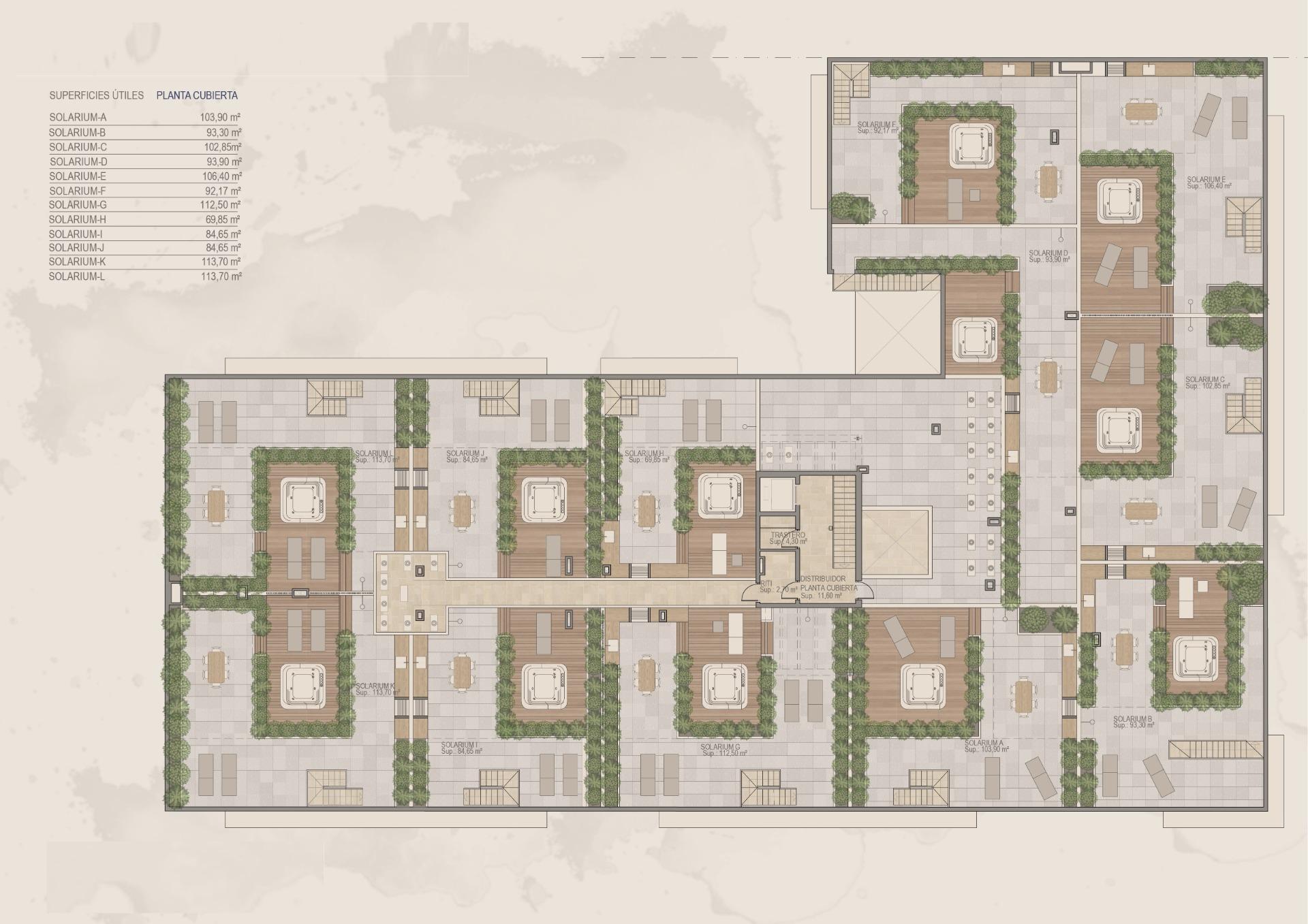 NEW BUILD PENTHOUSES IN TORRE-PACHECO — 12