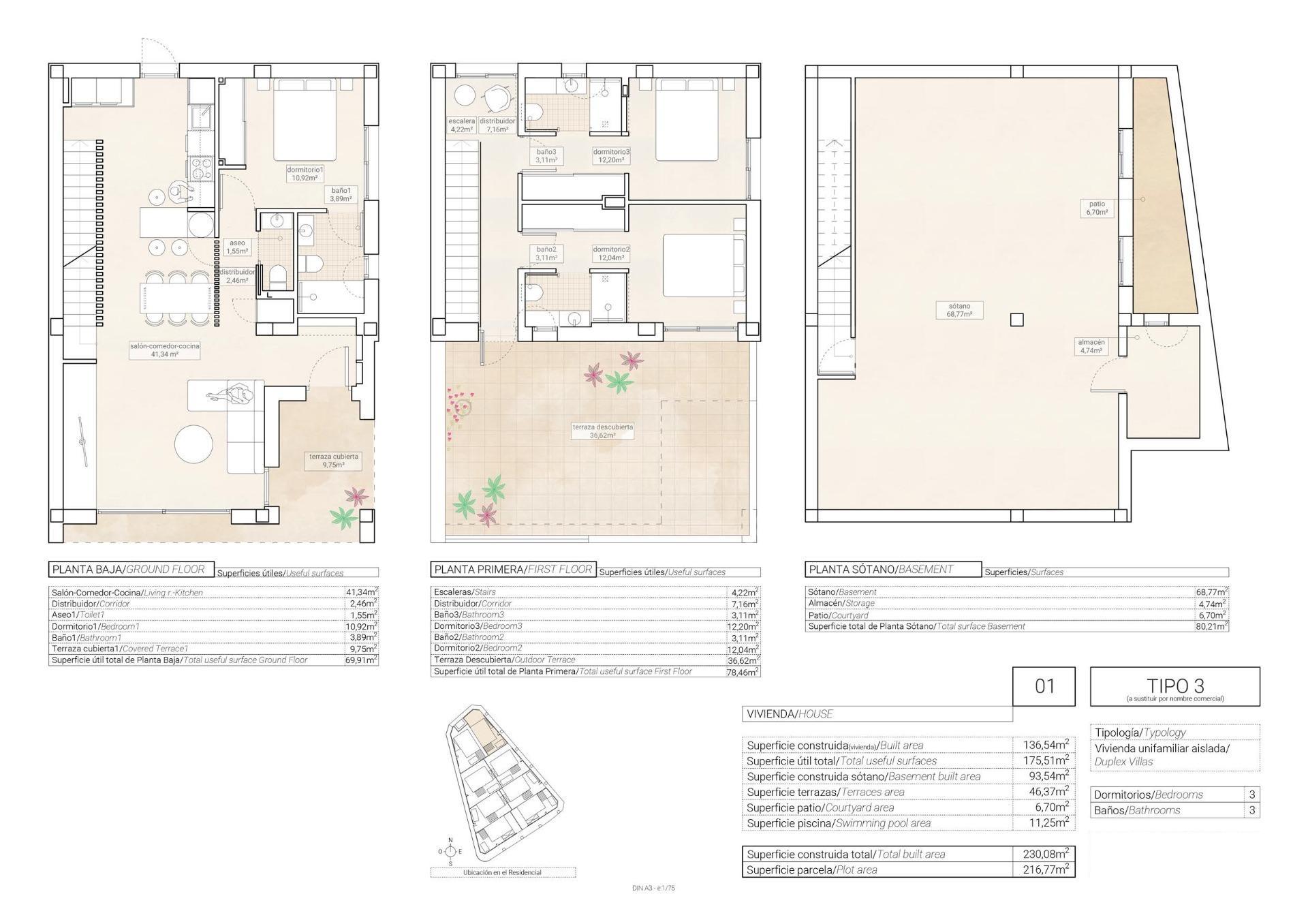 VILLA DE OBRA NUEVA EN HONDON DE LAS NIEVES — 8