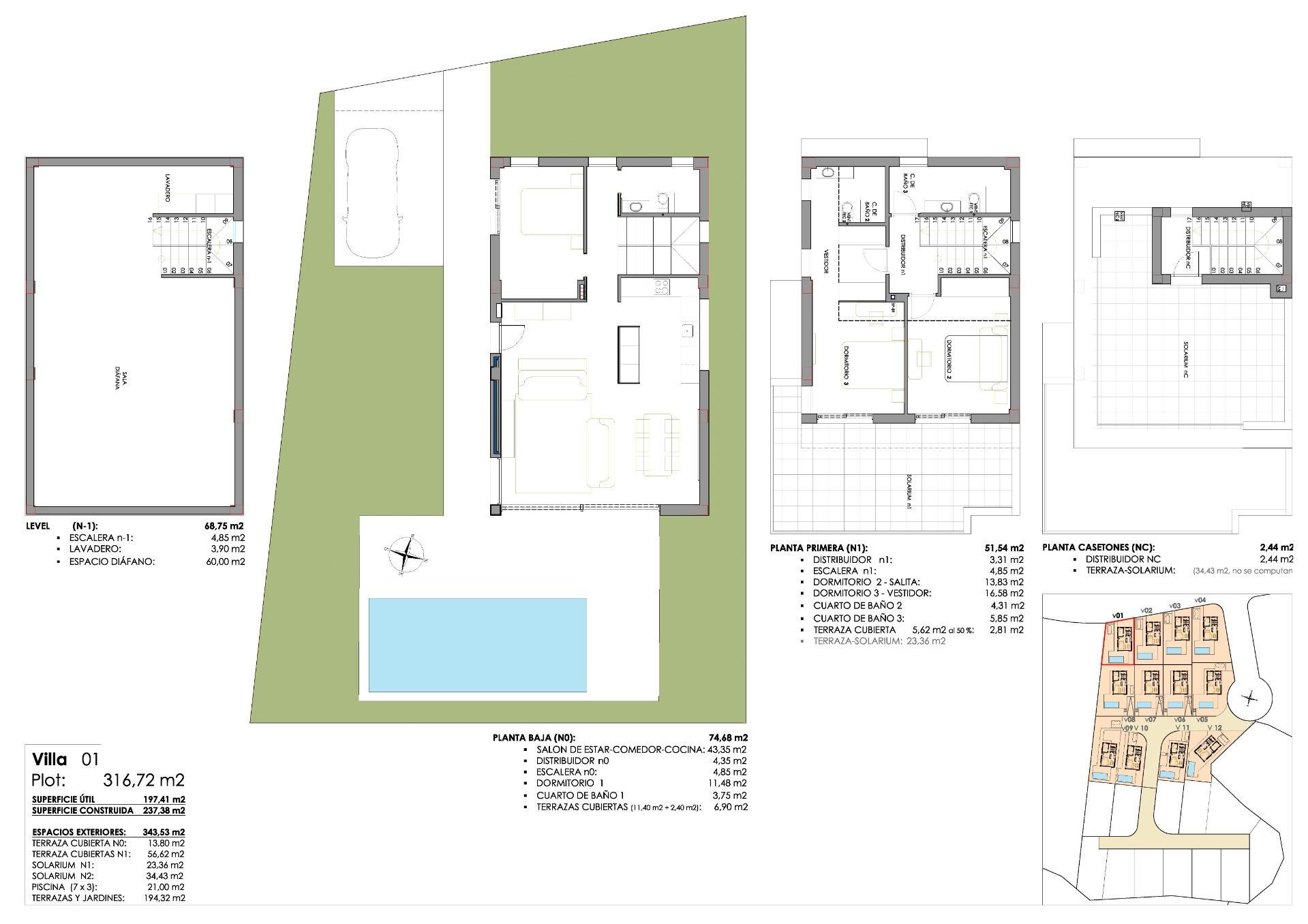 NEW BUILD VILLAS IN SAN MIGUEL DE SALINAS — 12