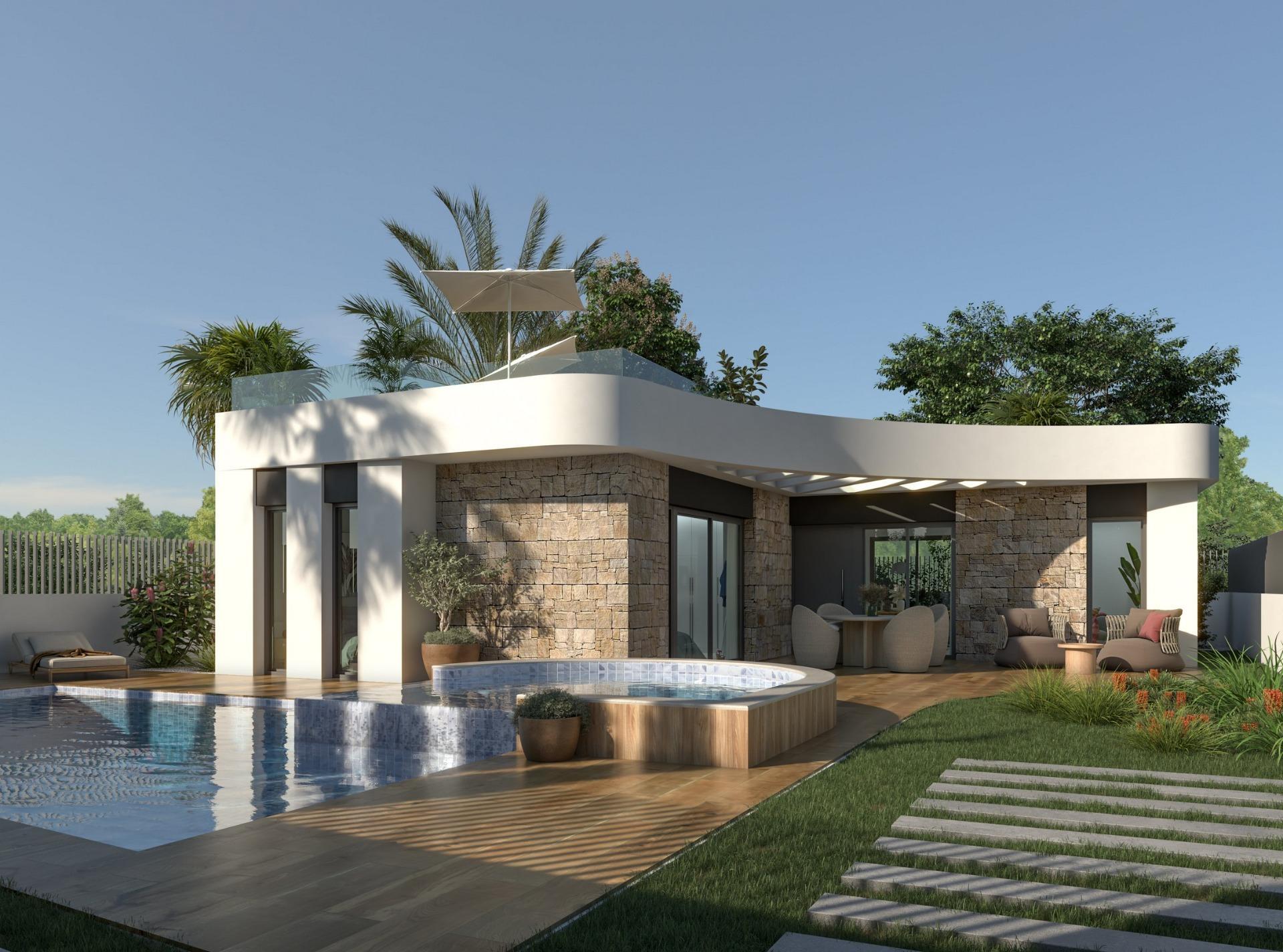 VILLAS DE OBRA NUEVA EN LOS MONTESINOS