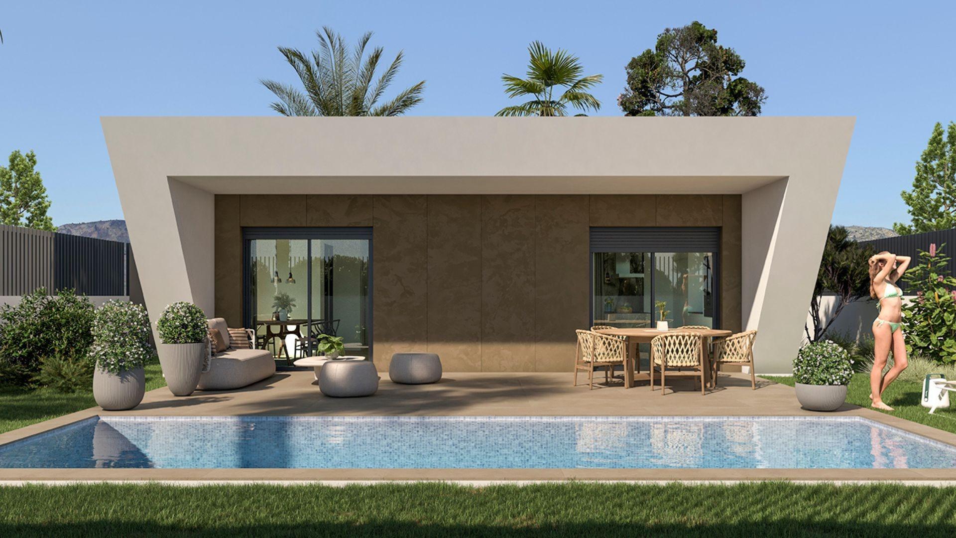 NEWLY BUILT VILLAS WITH POOL IN HONDON DE LAS NIEVES — 2