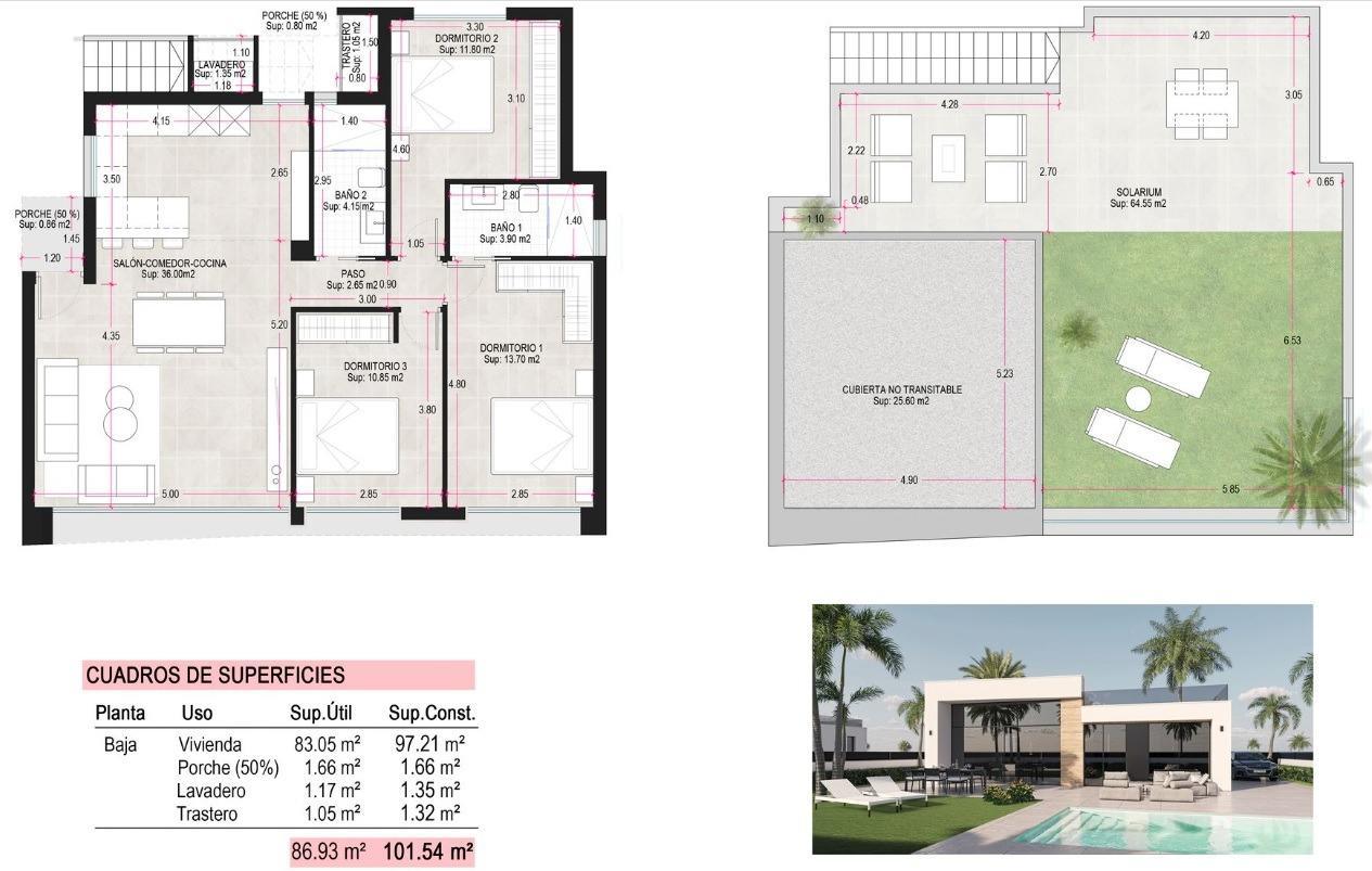 NEW BUILD VILLAS IN CONDADO DE ALHAMA GOLF COURSE — 11