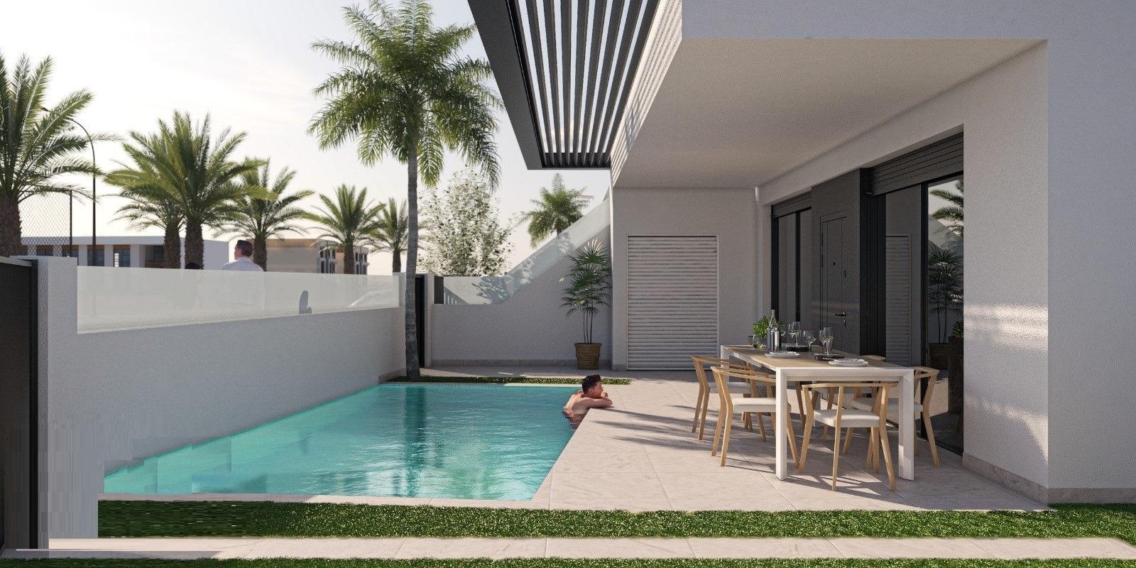 BUNGALOWS DE OBRA NUEVA EN SAN PEDRO DEL PINATAR — 2