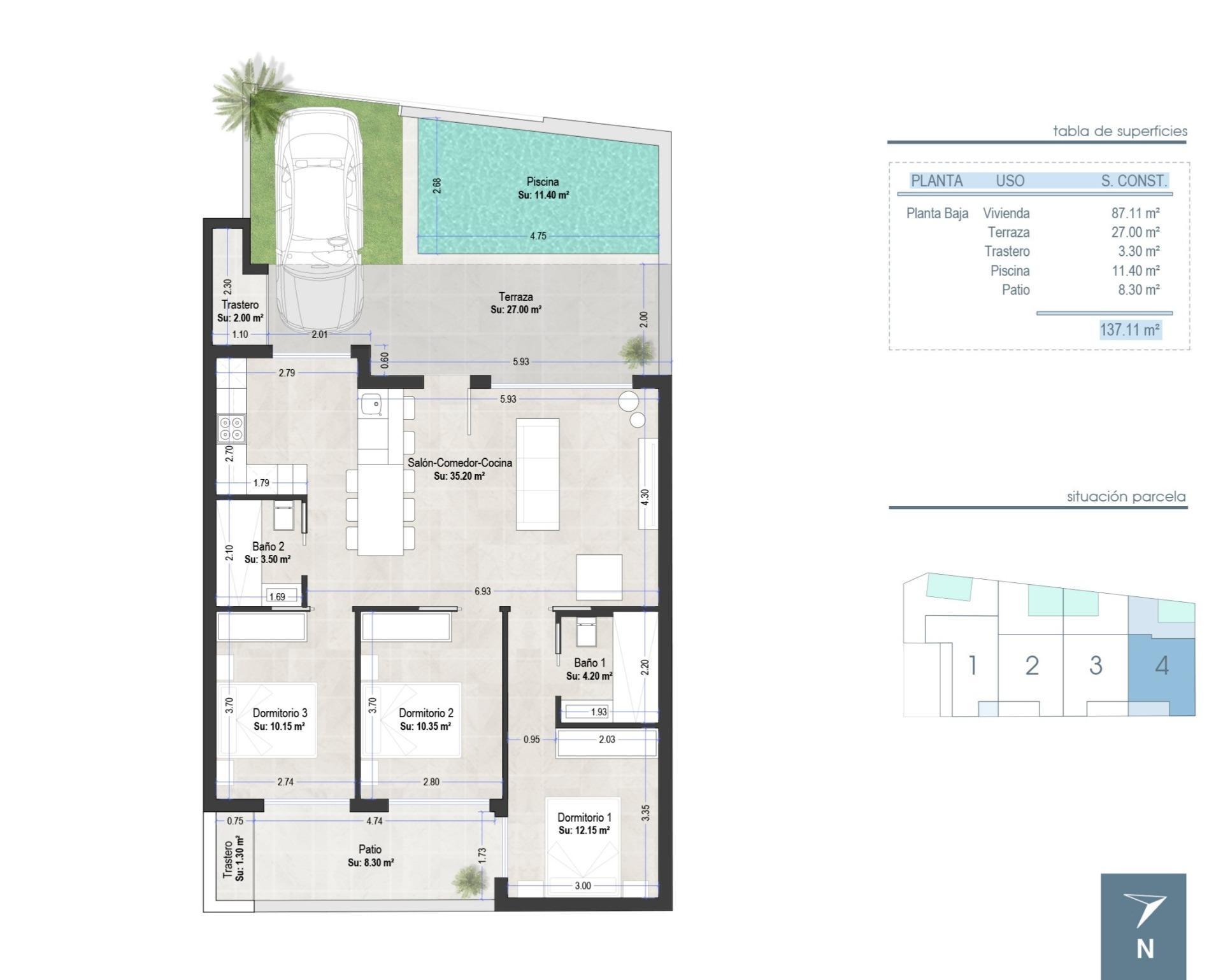 BUNGALOWS DE OBRA NUEVA EN SAN PEDRO DEL PINATAR — 6