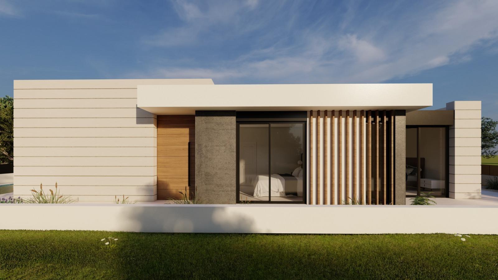 VILLAS DE OBRA NUEVA EN PILAR DE LA HORADADA EN EL CAMPO DE GOLF — 10