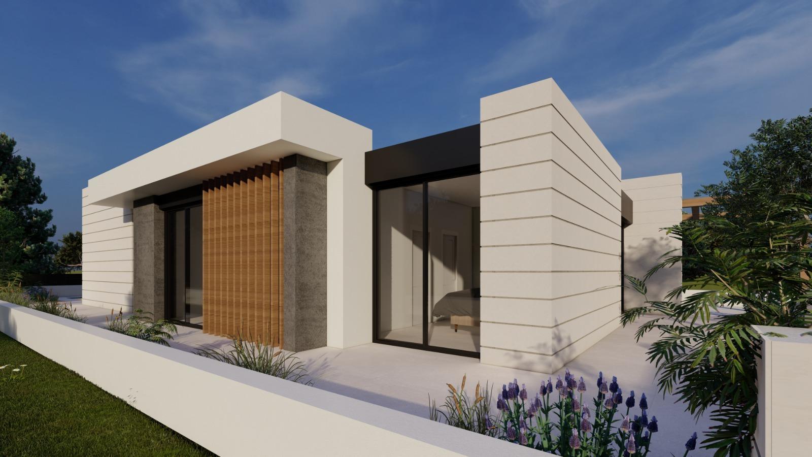 VILLAS DE OBRA NUEVA EN PILAR DE LA HORADADA EN EL CAMPO DE GOLF — 11