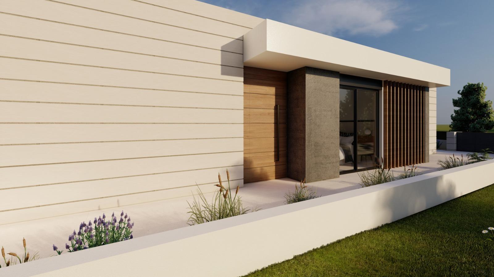 VILLAS DE OBRA NUEVA EN PILAR DE LA HORADADA EN EL CAMPO DE GOLF — 8