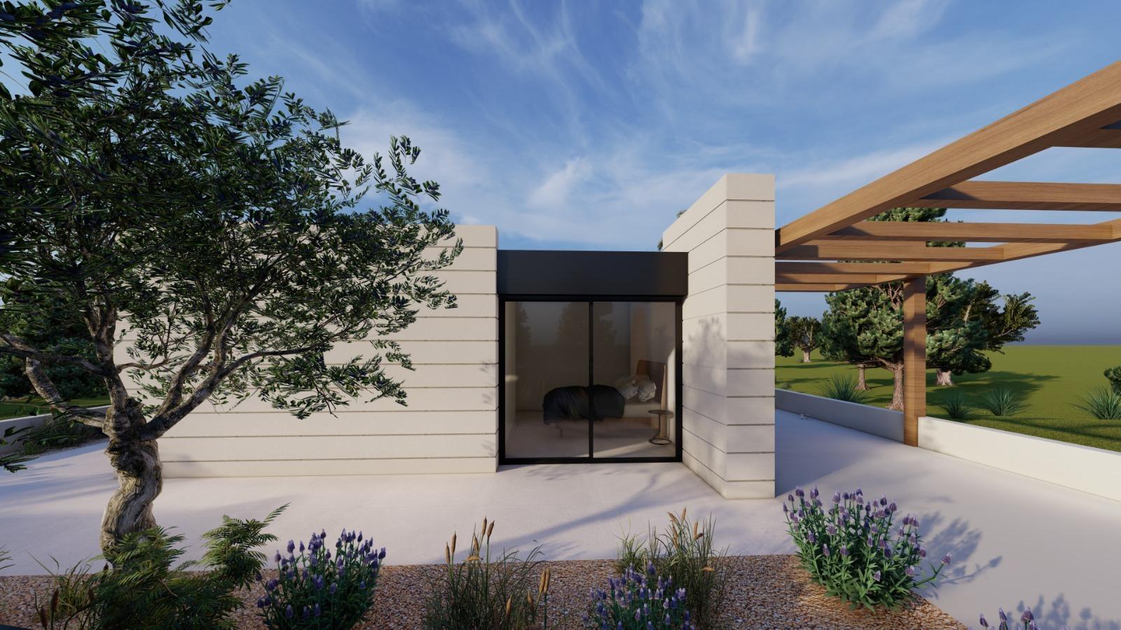 VILLAS DE OBRA NUEVA EN PILAR DE LA HORADADA EN EL CAMPO DE GOLF — 9