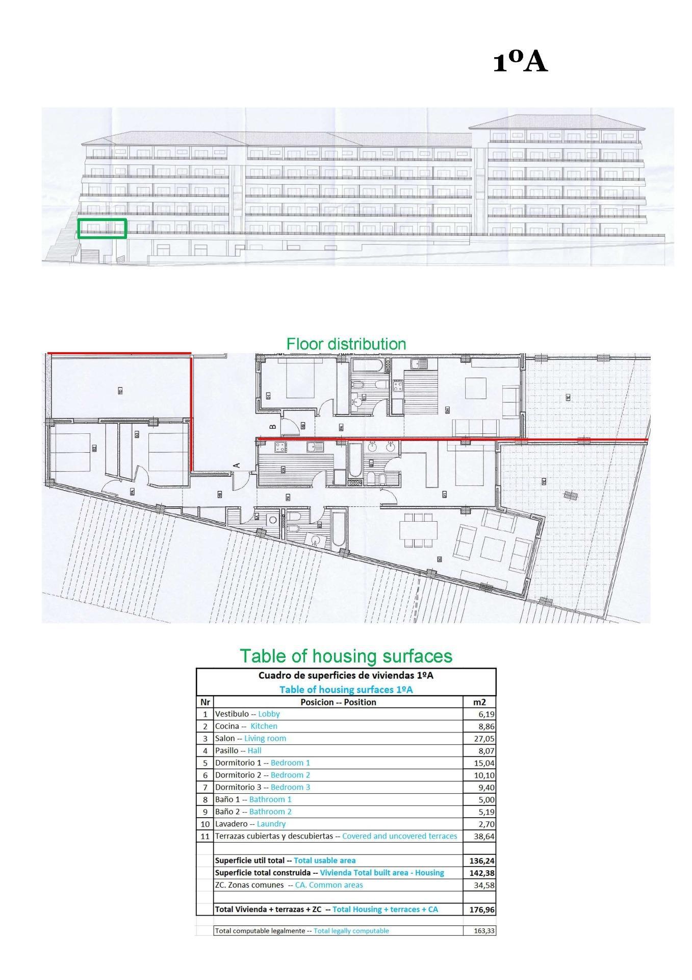 Wohnkomplex in Relleu mit Gemeinschaftspool und freiem Blick — 10
