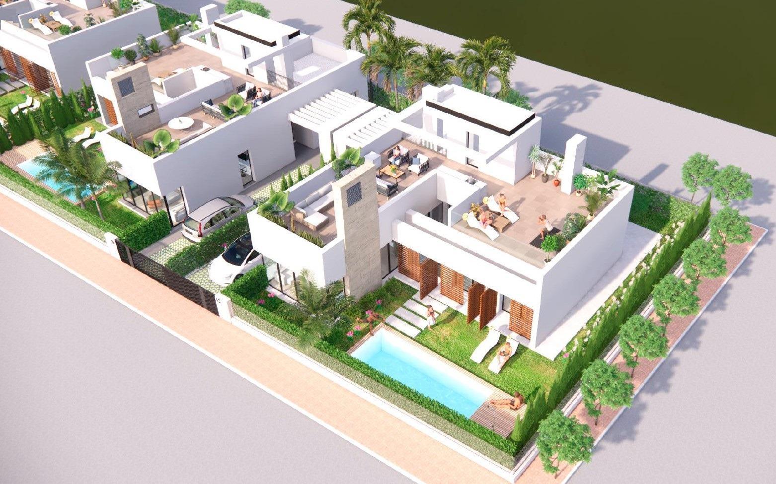 VILLAS NEUVES DANS UN COMPLEXE PRIVÉ DANS LA PROVINCE DE MURCIE — 13