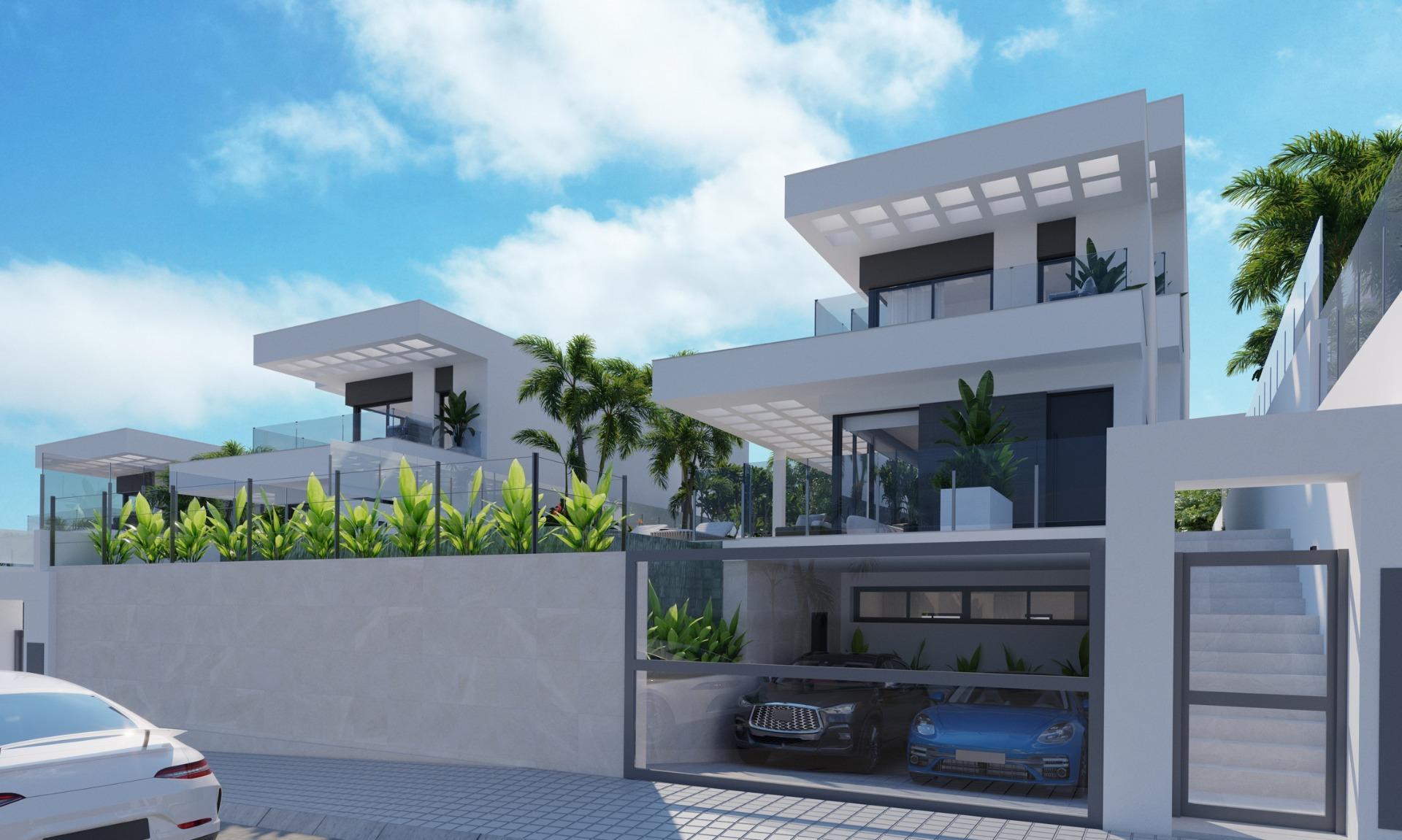 VILLAS NEUVES A FINESTRAT AVEC VUE SUR LA MER — 4