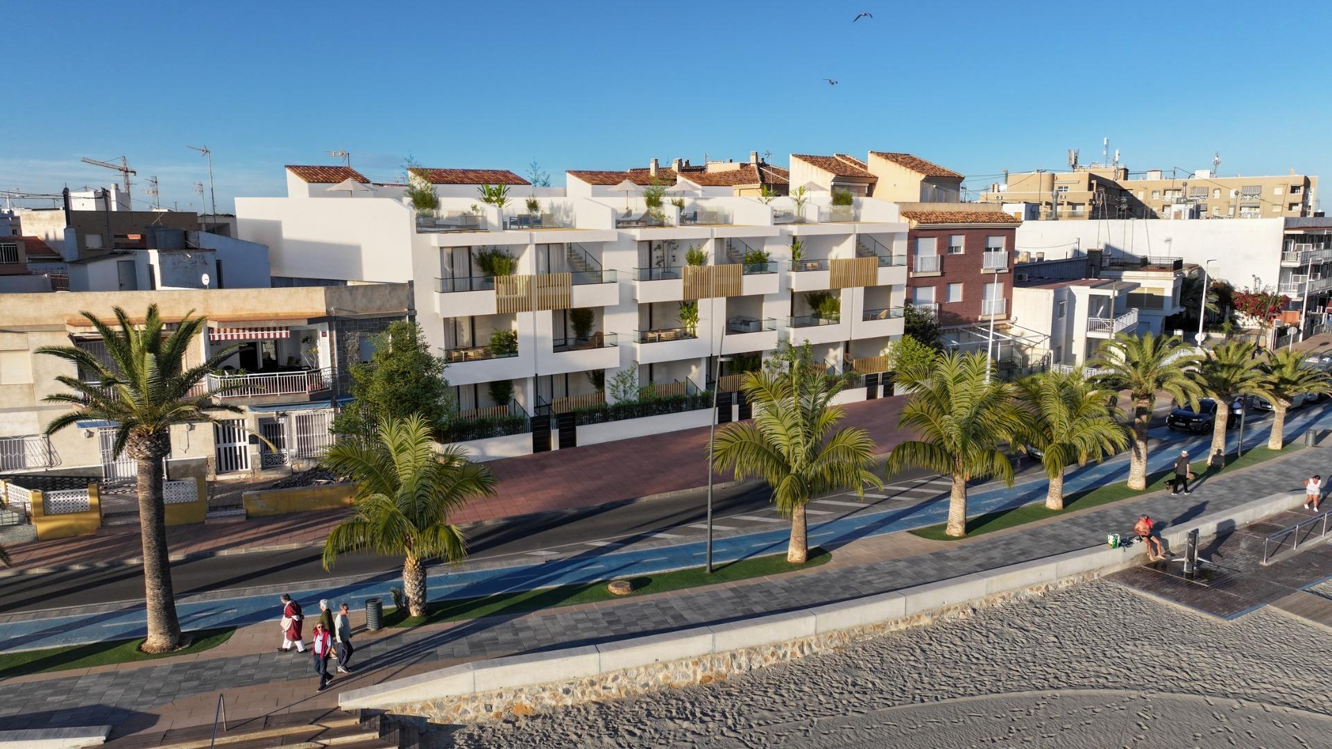 NOUVELLE CONSTRUCTION RÉSIDENTIELLE DE PREMIÈRE LIGNE À SAN PEDRO DEL PINATAR