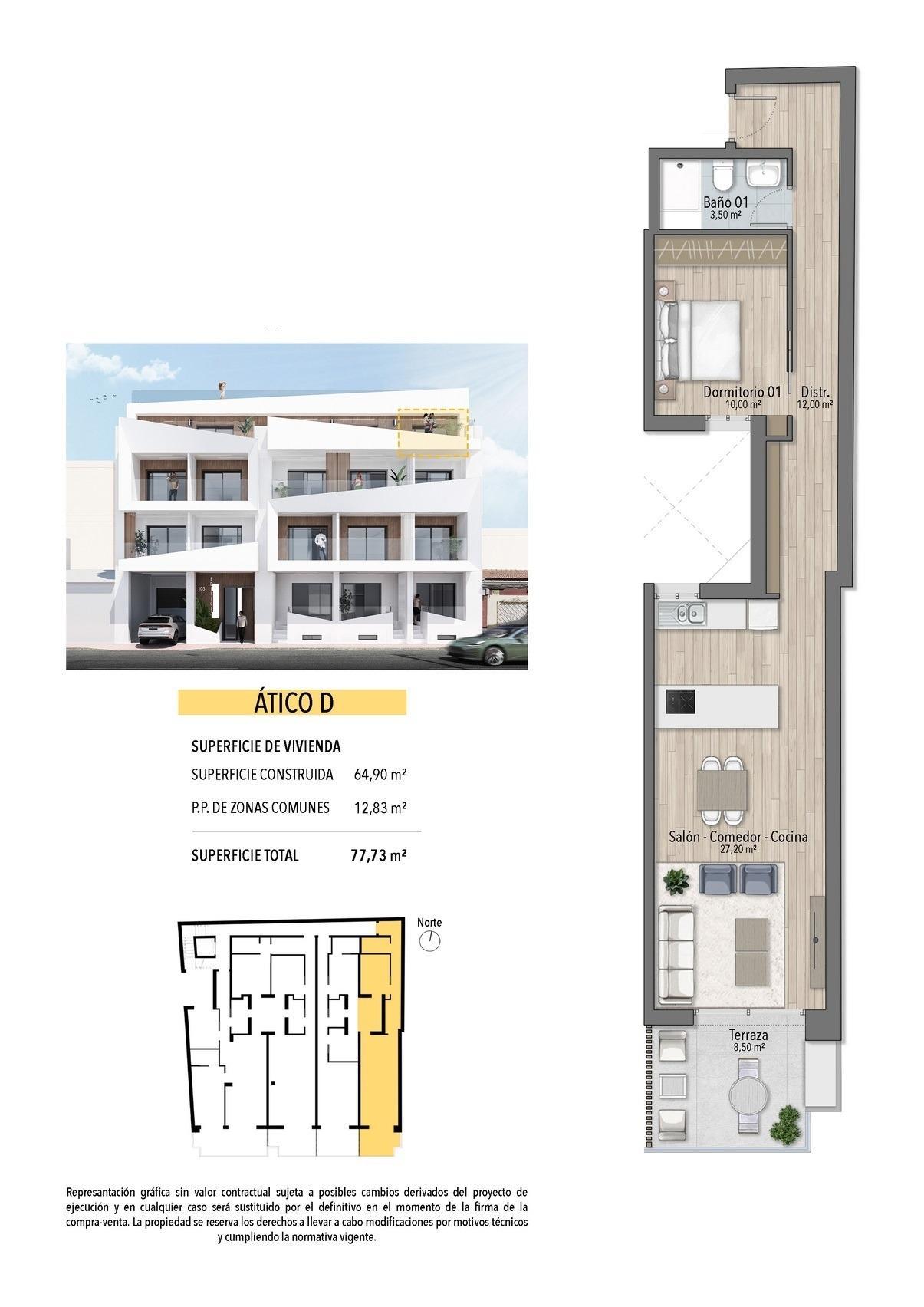 Moderne appartementen op slechts 250 meter van het strand van El Cura in Torrevieja — 12