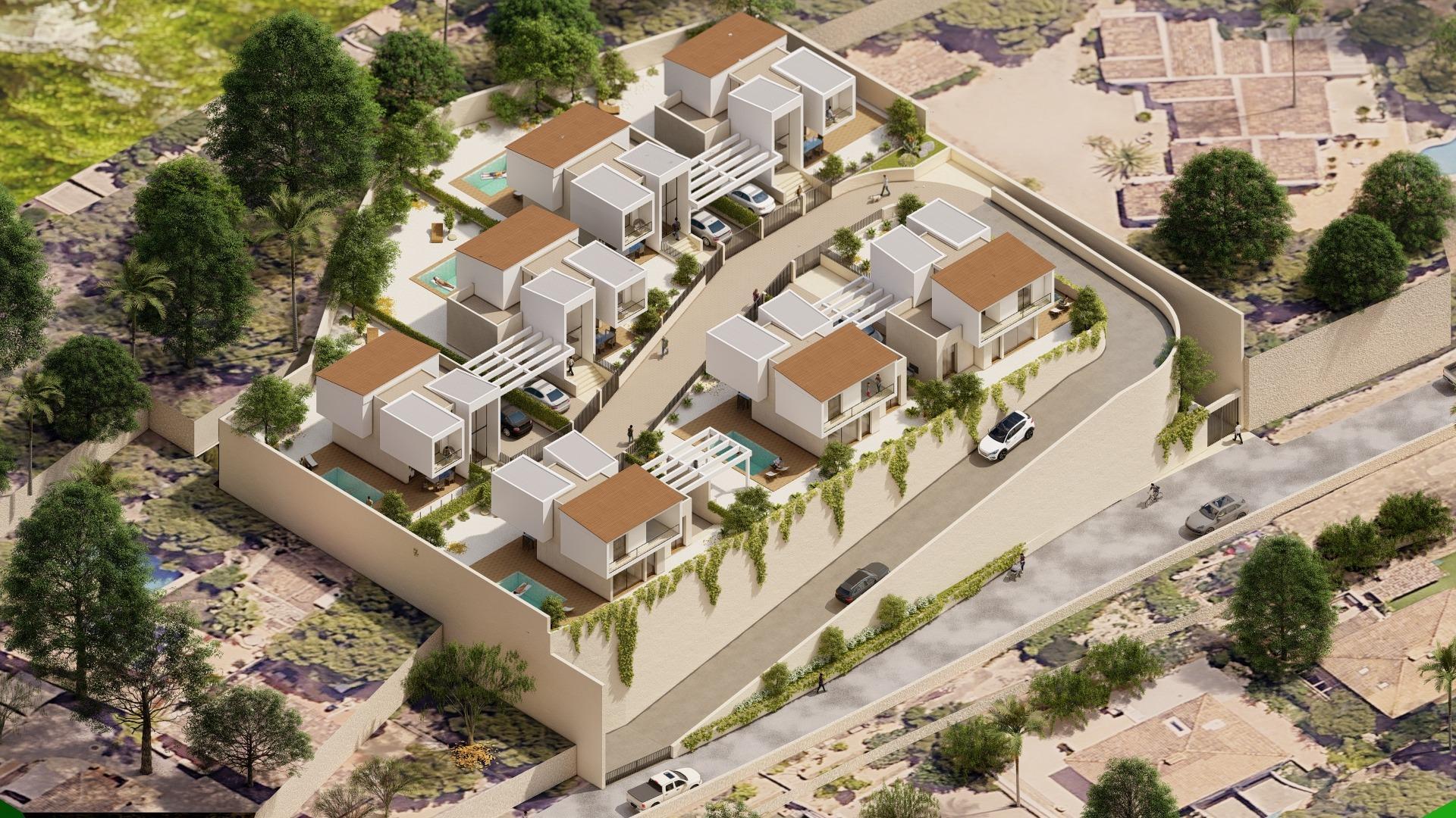 New Development of 7 Villas in La Nucía — 12