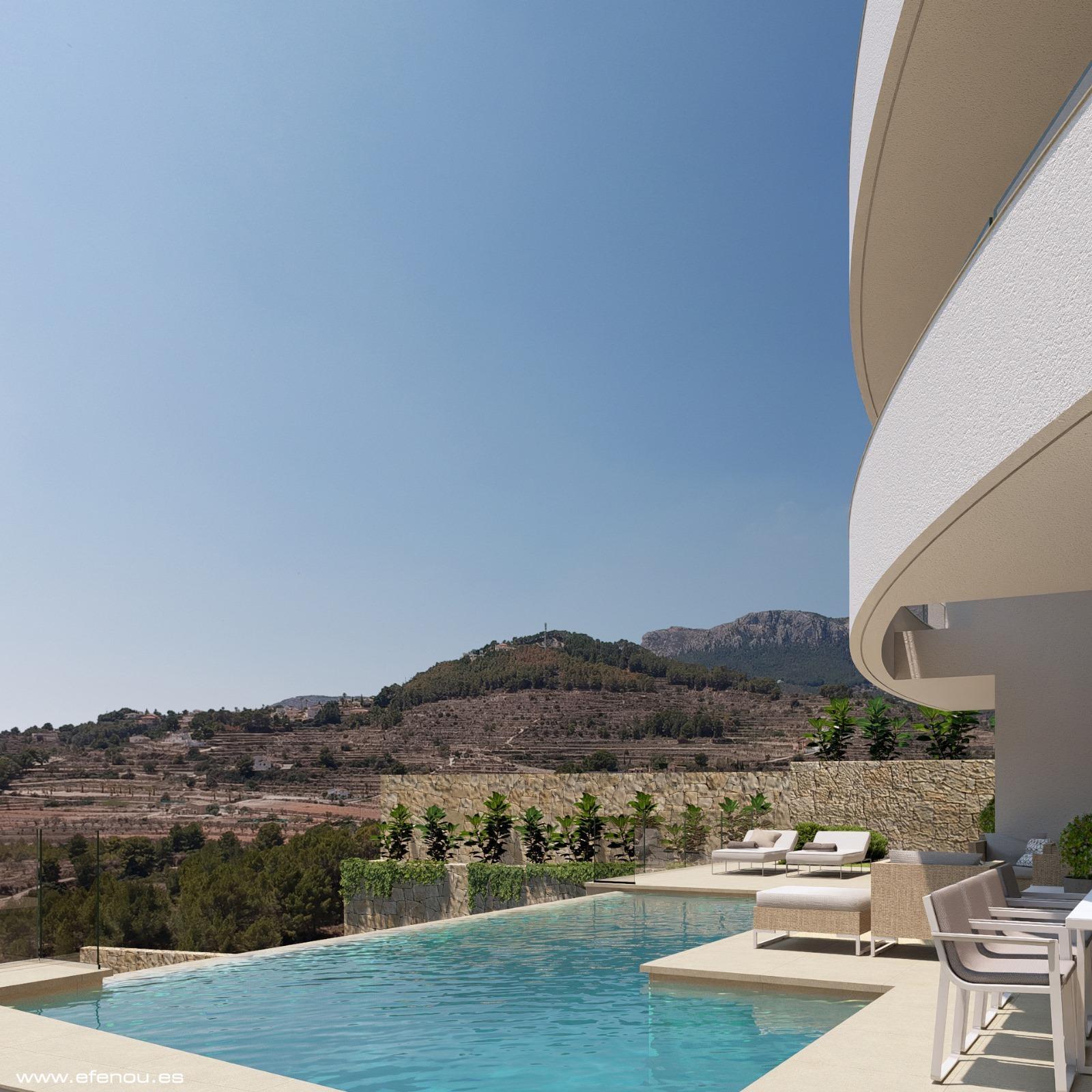 Luxueuse villa avec vue sur la mer à Calpe - Élégance moderne et vue imprenable — 11