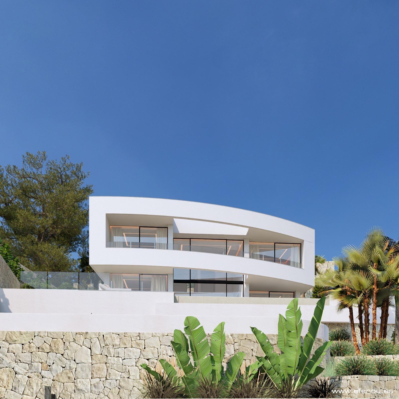 Luxueuse villa avec vue sur la mer à Calpe - Élégance moderne et vue imprenable — 5