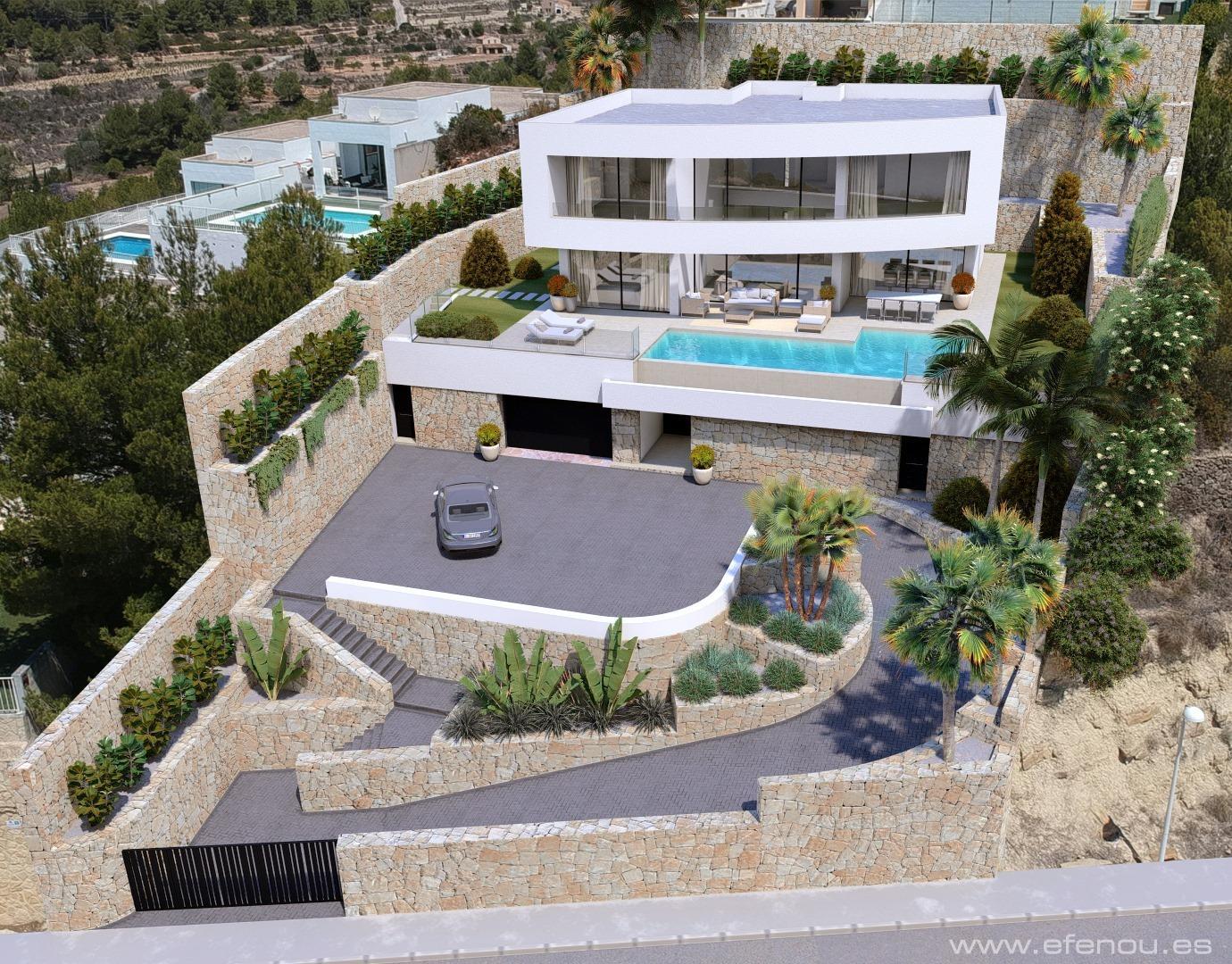 Luxueuse villa avec vue sur la mer à Calpe - Élégance moderne et vue imprenable — 6