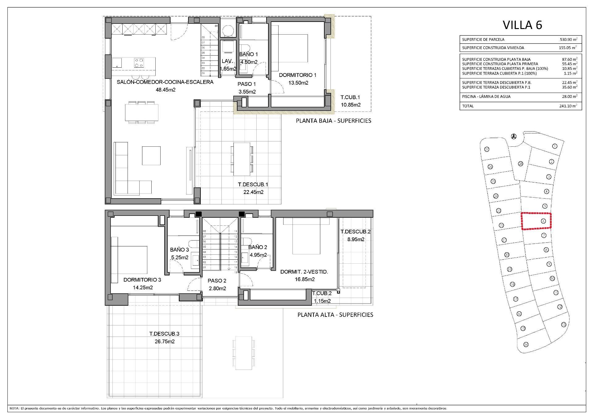 Residencial de obra nueva de villas independientes en Sierra Cortina, Finestrat. — 11
