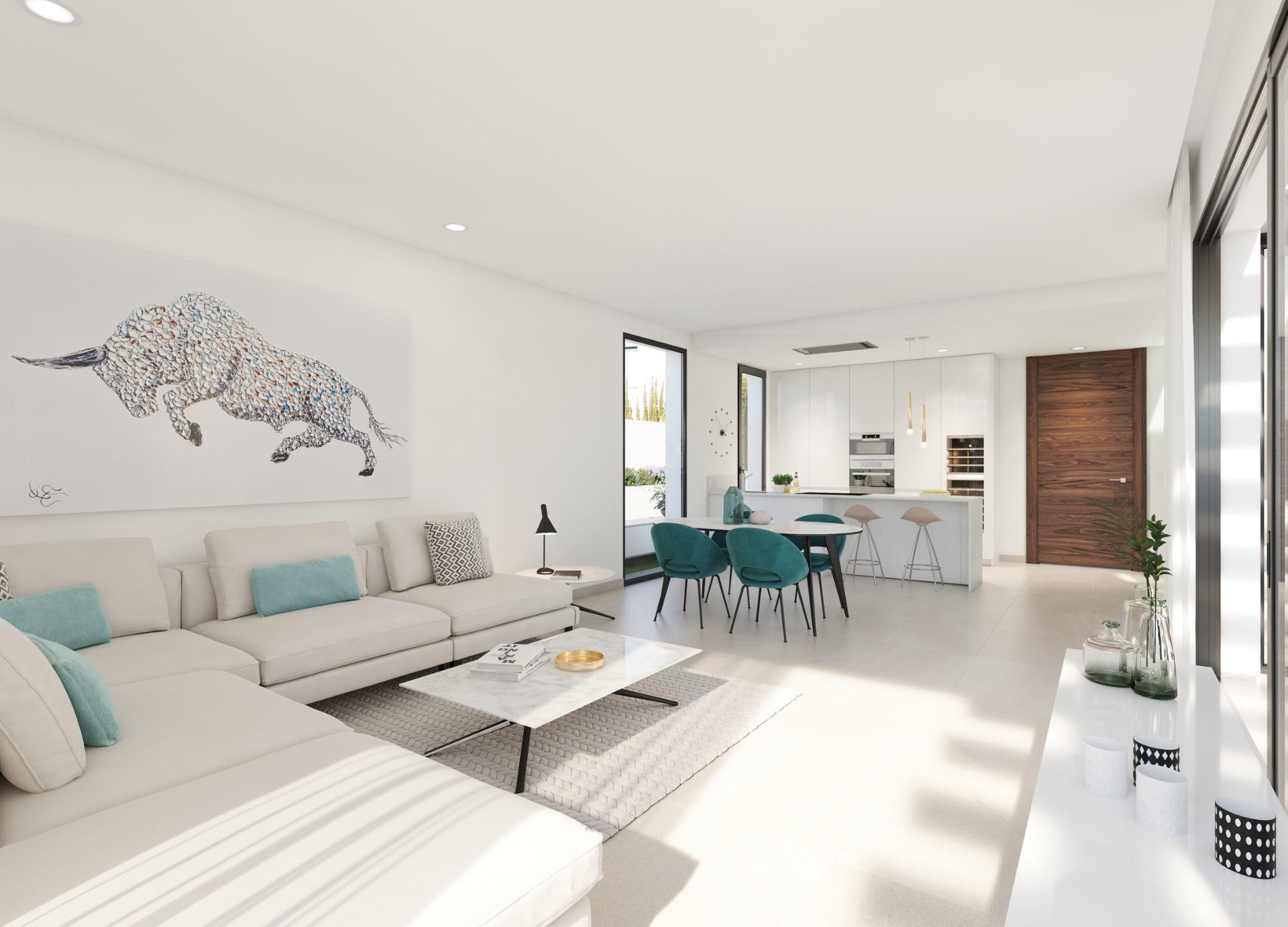 Residencial de obra nueva de villas independientes en Sierra Cortina, Finestrat. — 3
