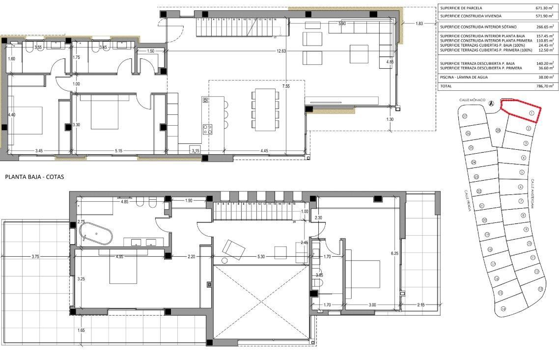 Residencial de obra nueva de villas independientes en Sierra Cortina, Finestrat. — 15