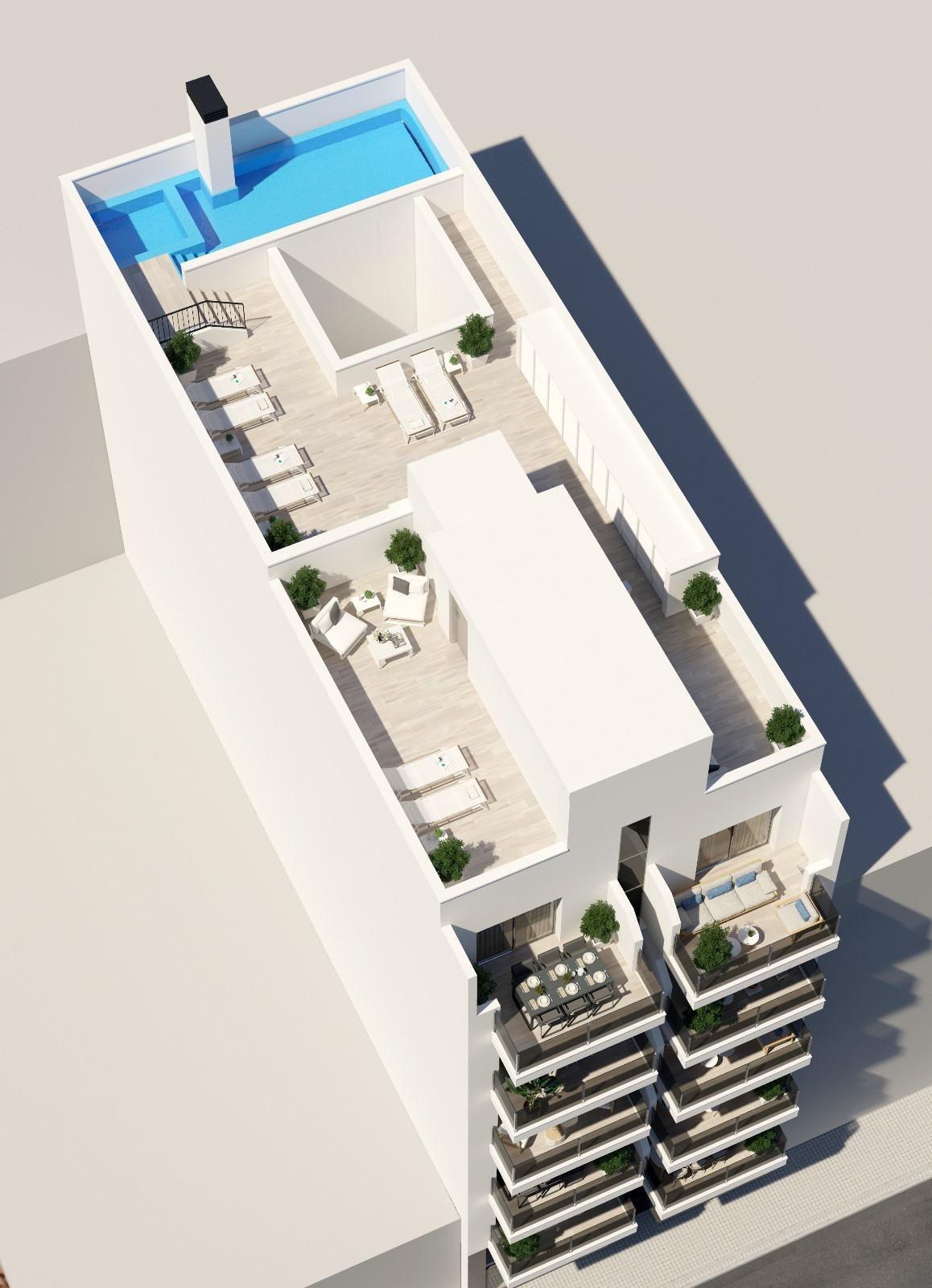 Apartamentos de obra nueva en Torrevieja, a 150m de la Playa del Cura — 10