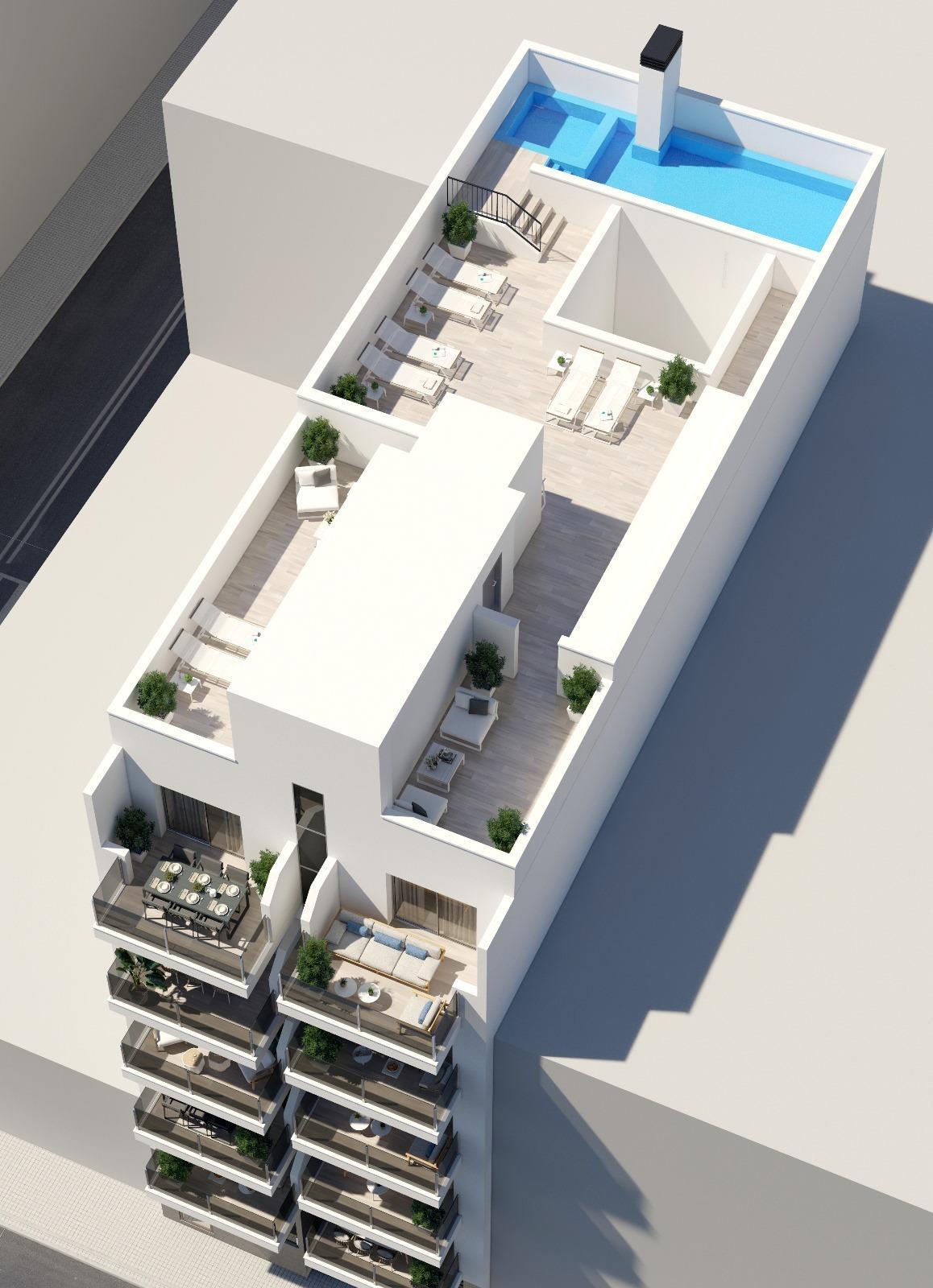 Apartamentos de obra nueva en Torrevieja, a 150m de la Playa del Cura — 11
