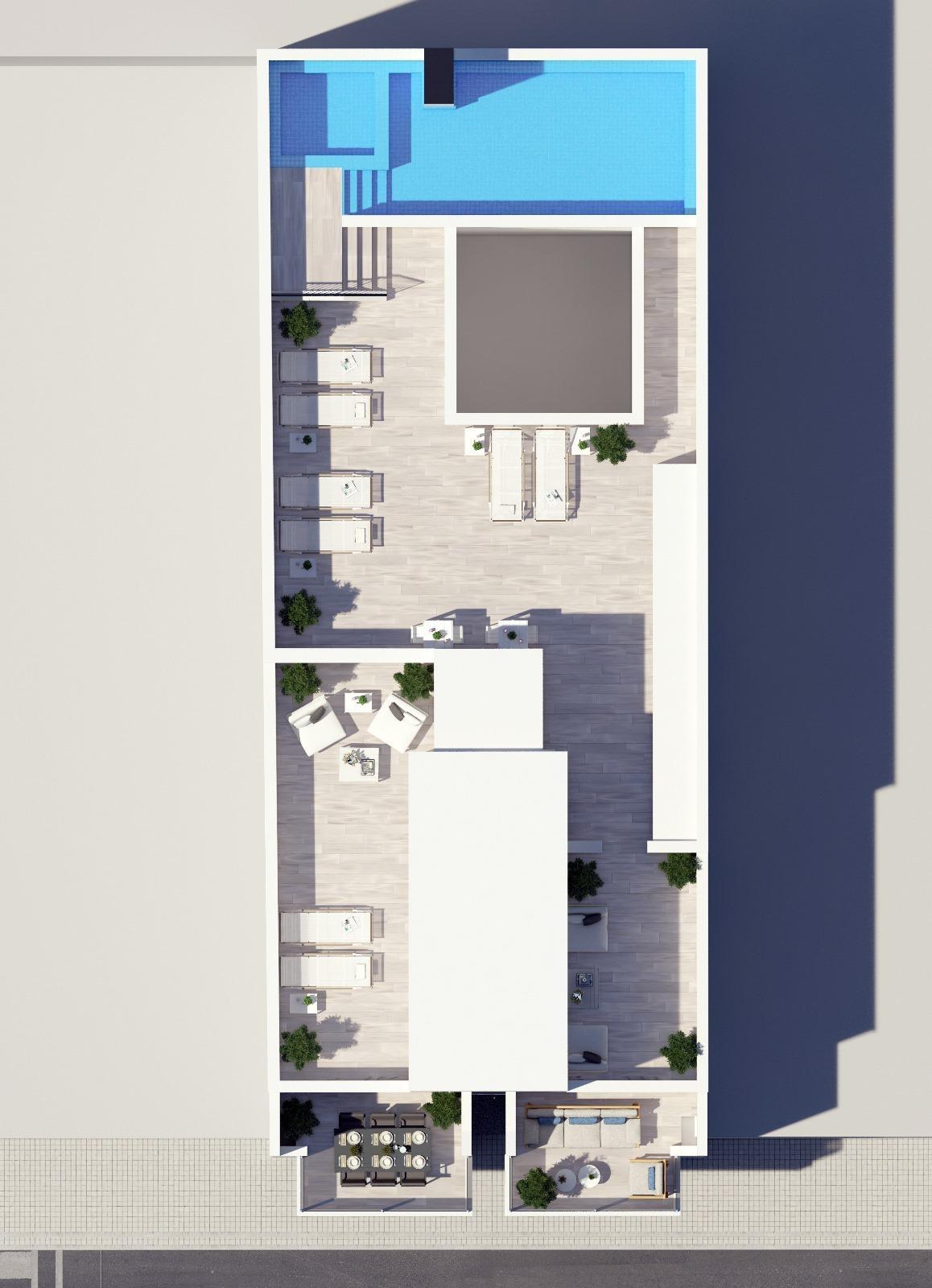 Apartamentos de obra nueva en Torrevieja, a 150m de la Playa del Cura — 12