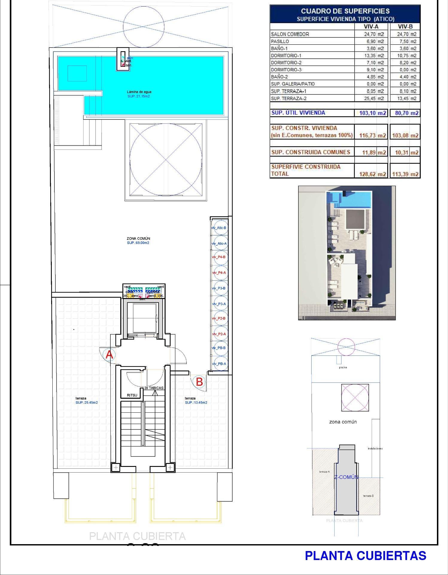 Apartamentos de obra nueva en Torrevieja, a 150m de la Playa del Cura — 14