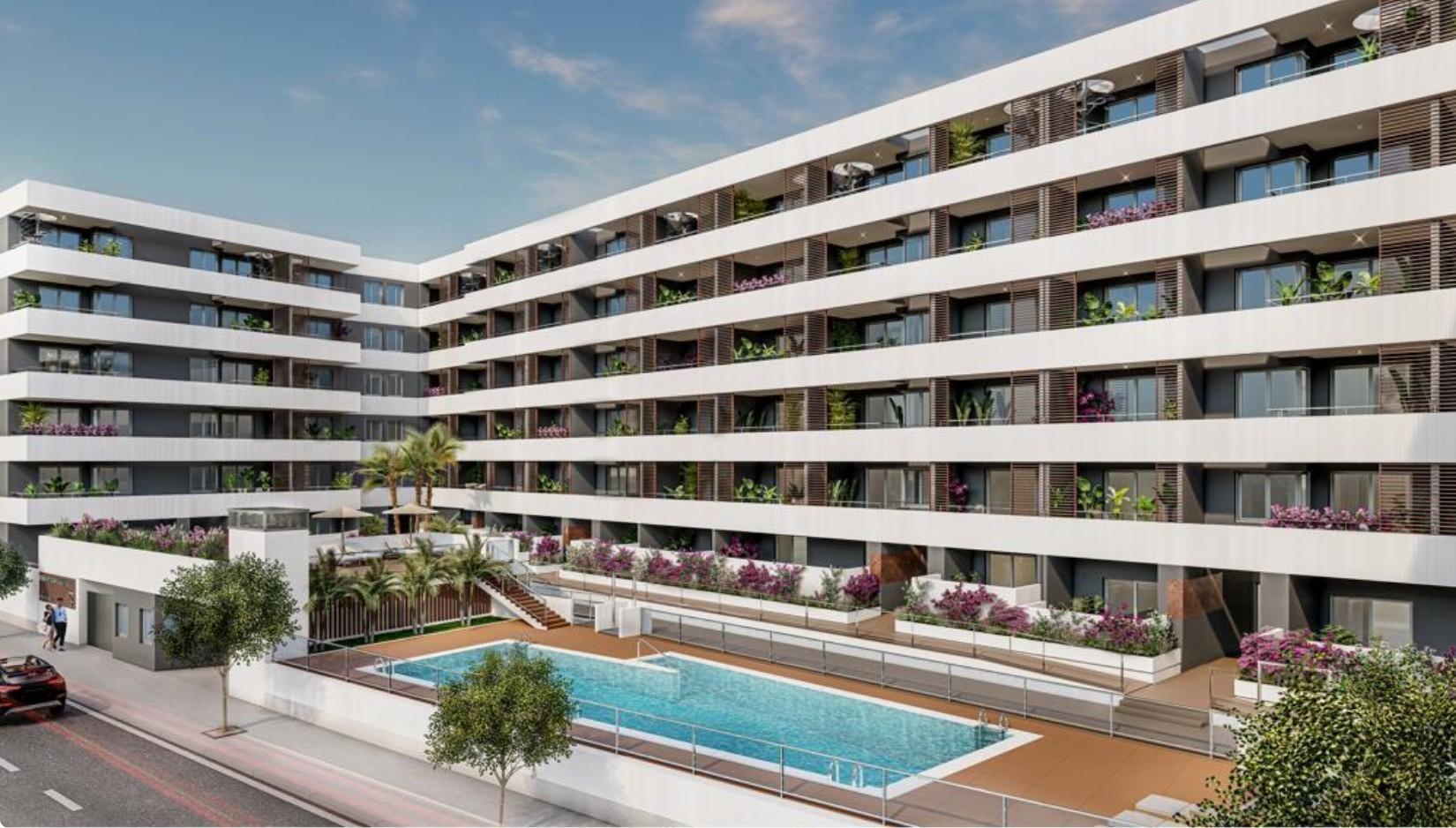 Nieuwbouwproject in Águilas (Murcia), op slechts 300 meter van het strand