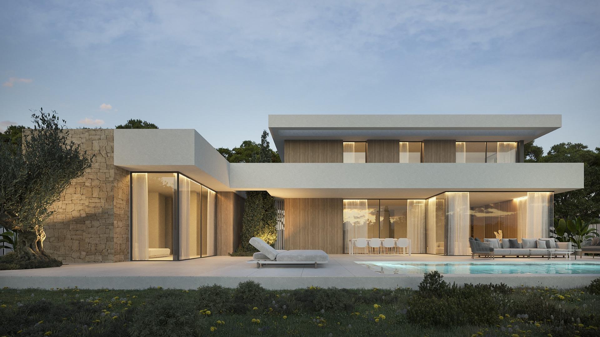 Villa de lujo de nueva construcción en Moraira - A sólo 3 km del mar