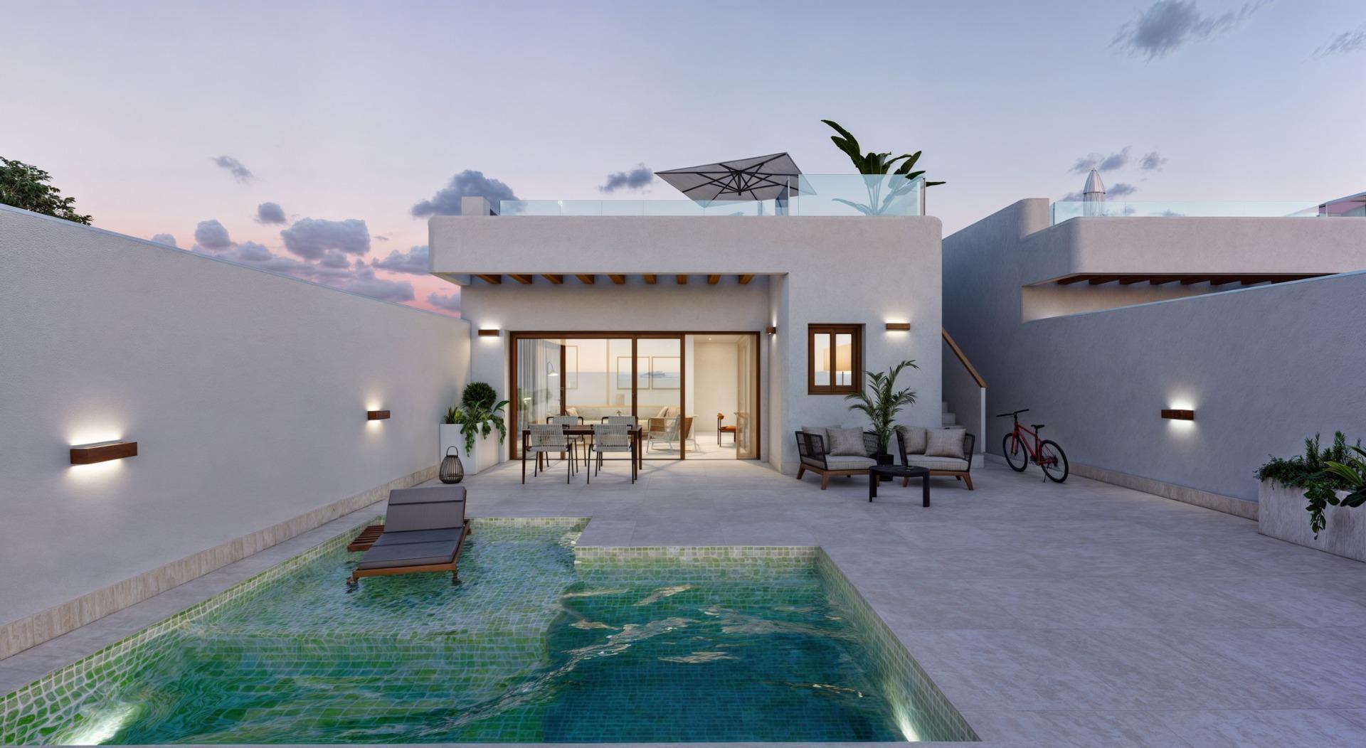 Moderne Neubau-Villen in Torre-Pacheco, Murcia