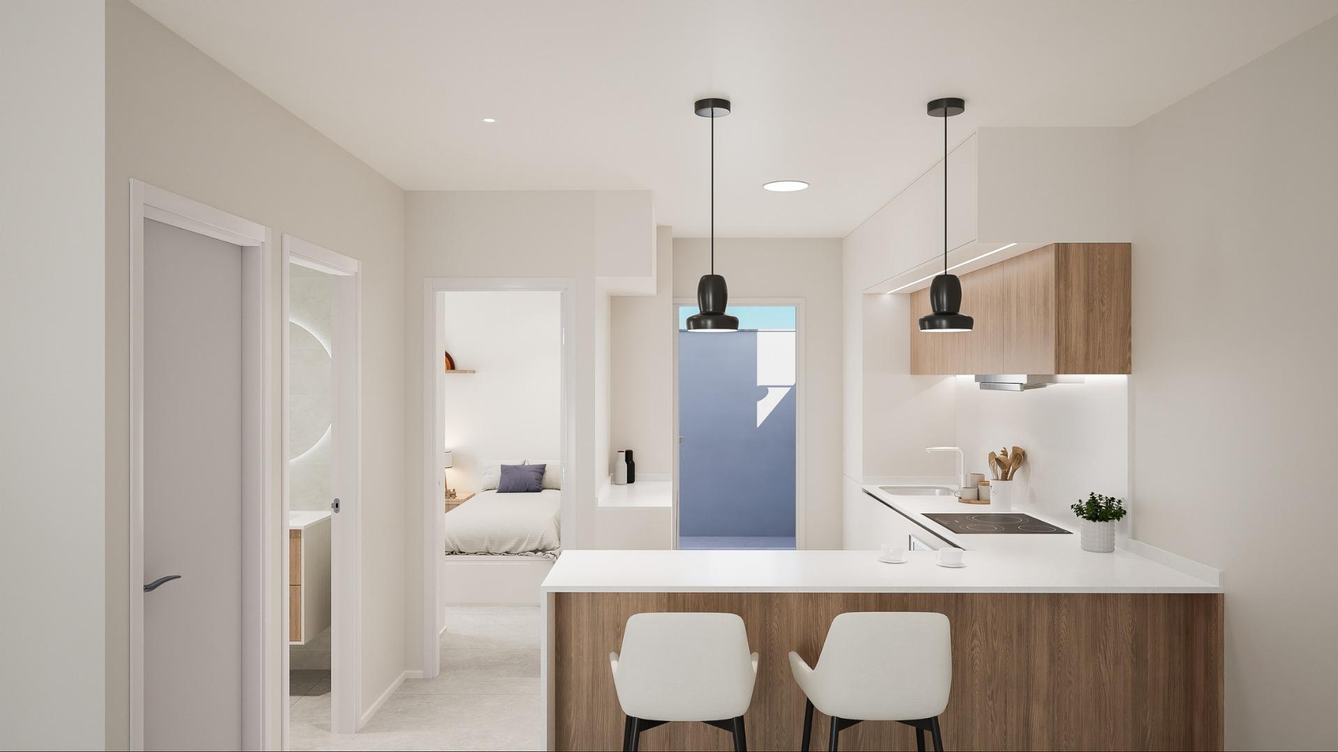 Nieuwbouwwoningen op slechts 200 meter van het strand van Las Higuericas — 12